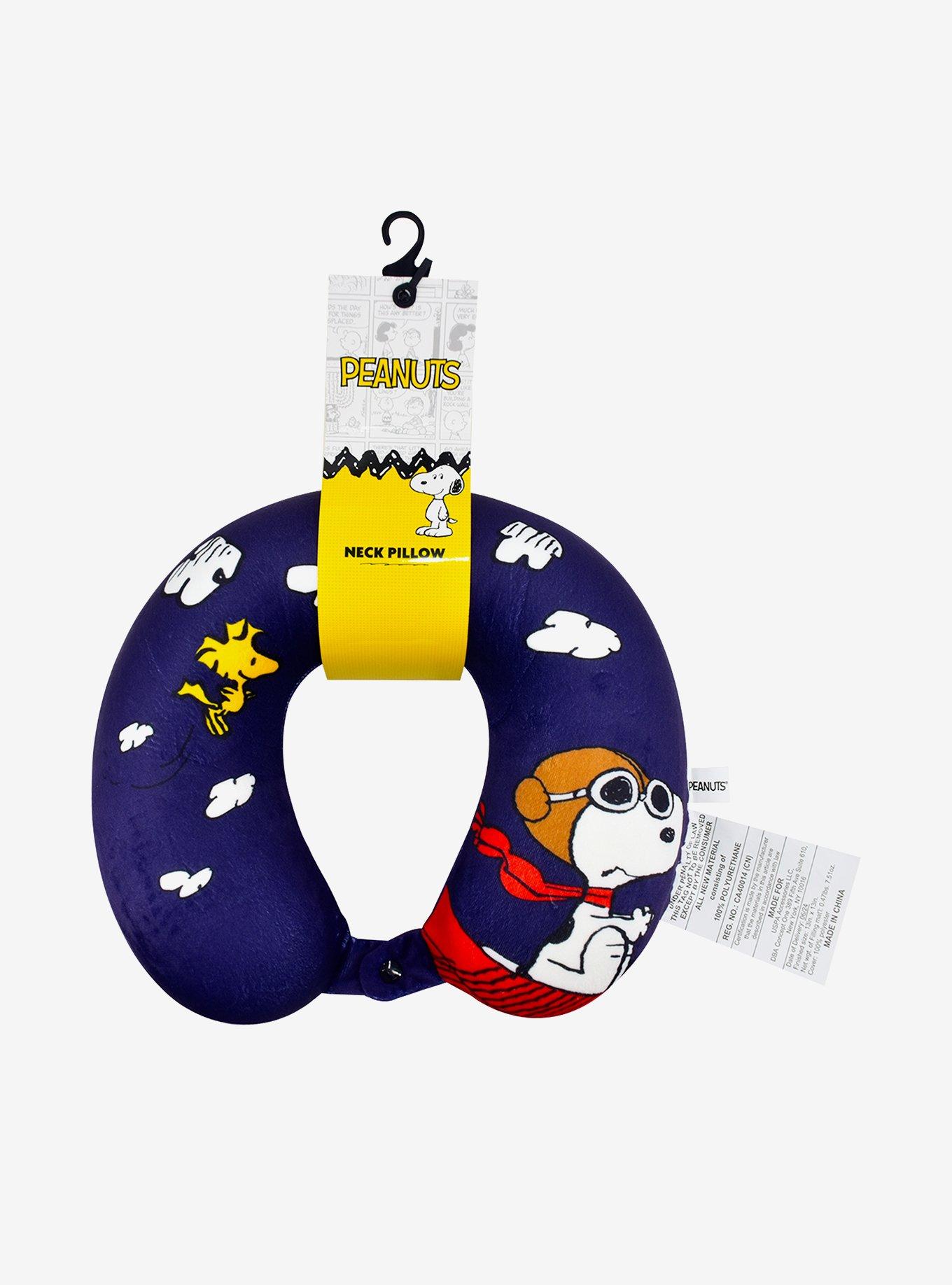 FUL Peanuts Snoopy Pilot & Woodstock Travel Neck Pillow, , alternate