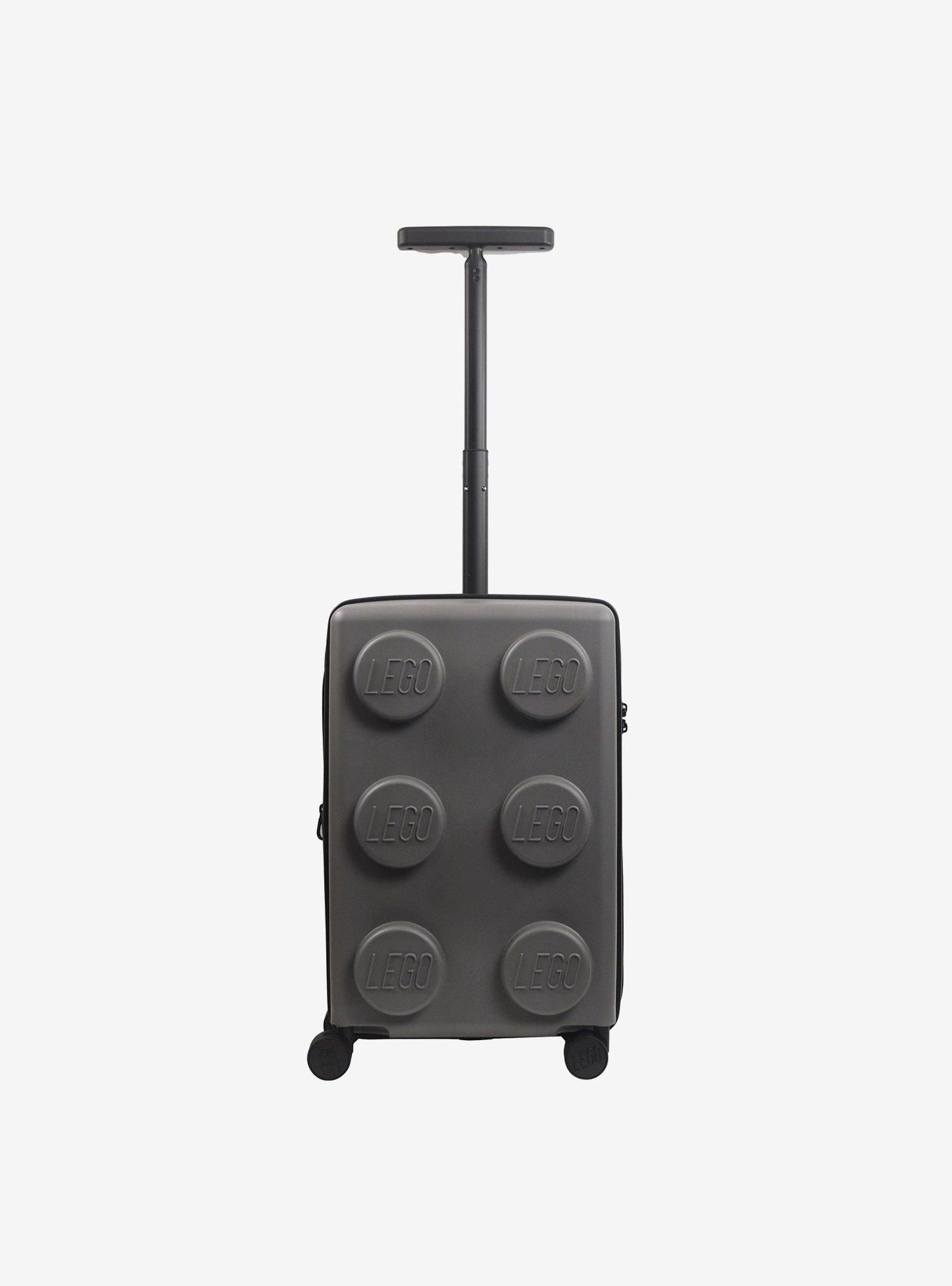 FUL LEGO Signature Brick 2x3 Trolley Expandable Carry-On Luggage Grey, , hi-res