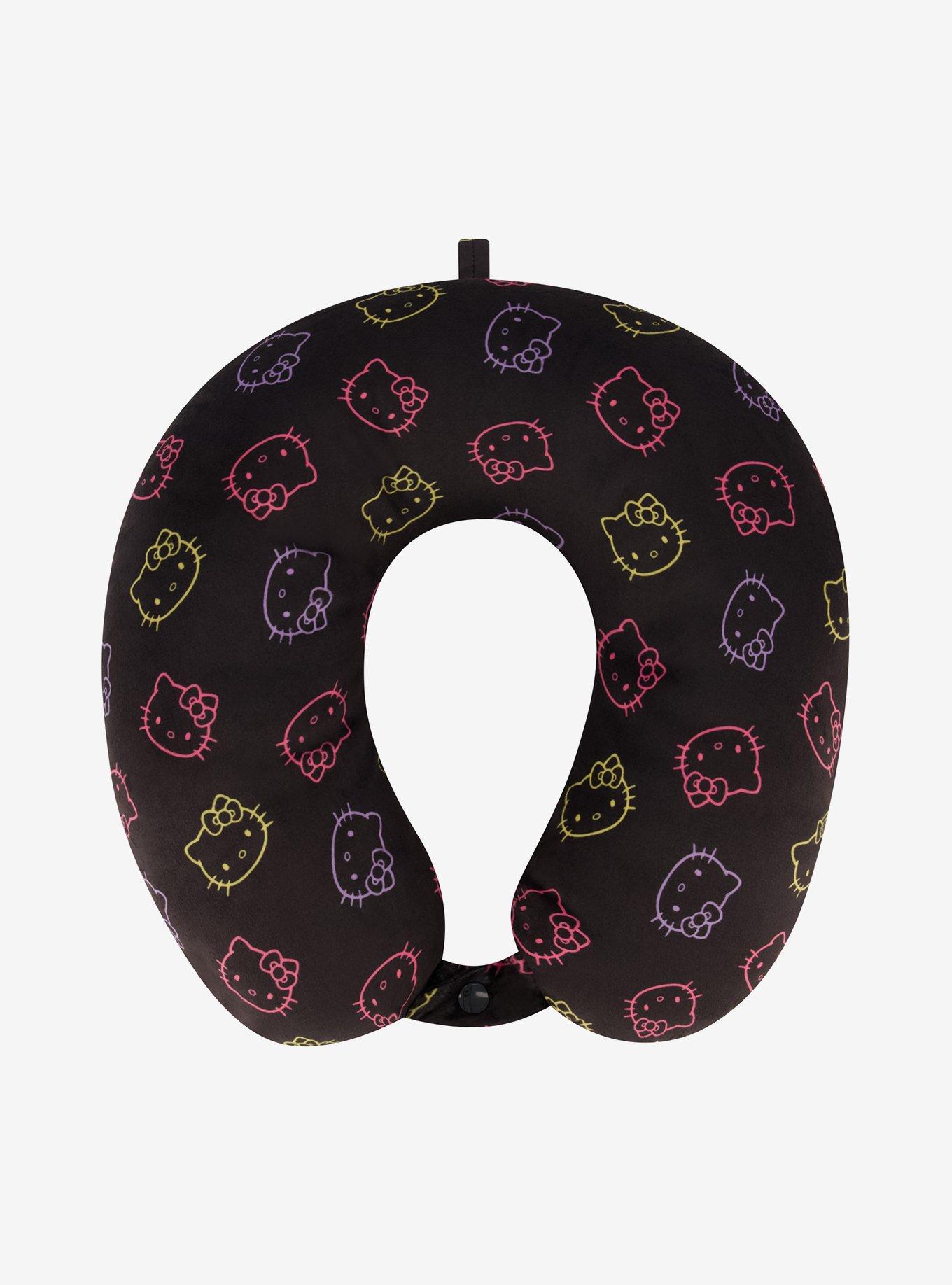 FUL Hello Kitty Face Outline Travel Neck Pillow, , alternate