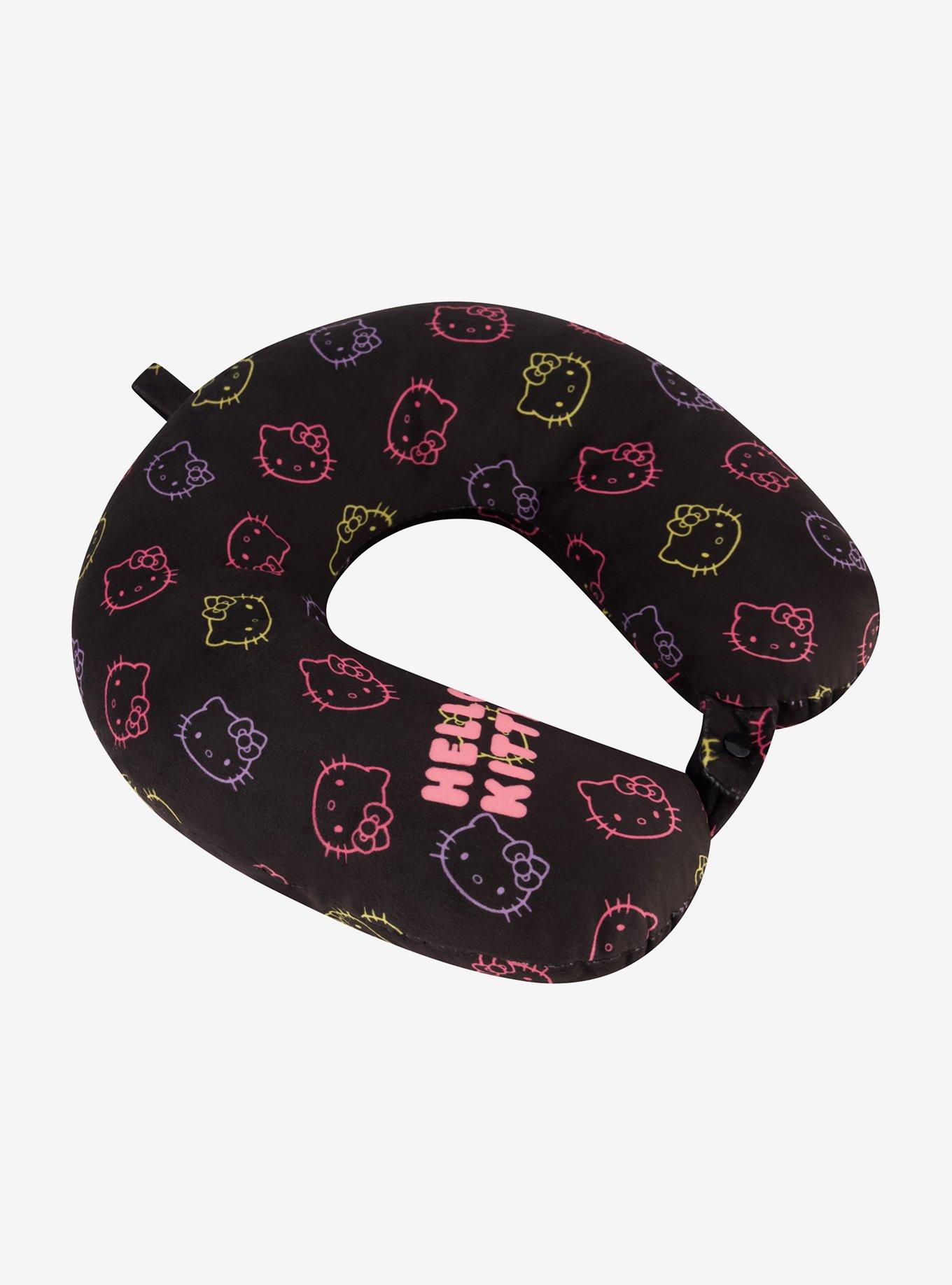 FUL Hello Kitty Face Outline Travel Neck Pillow, , alternate