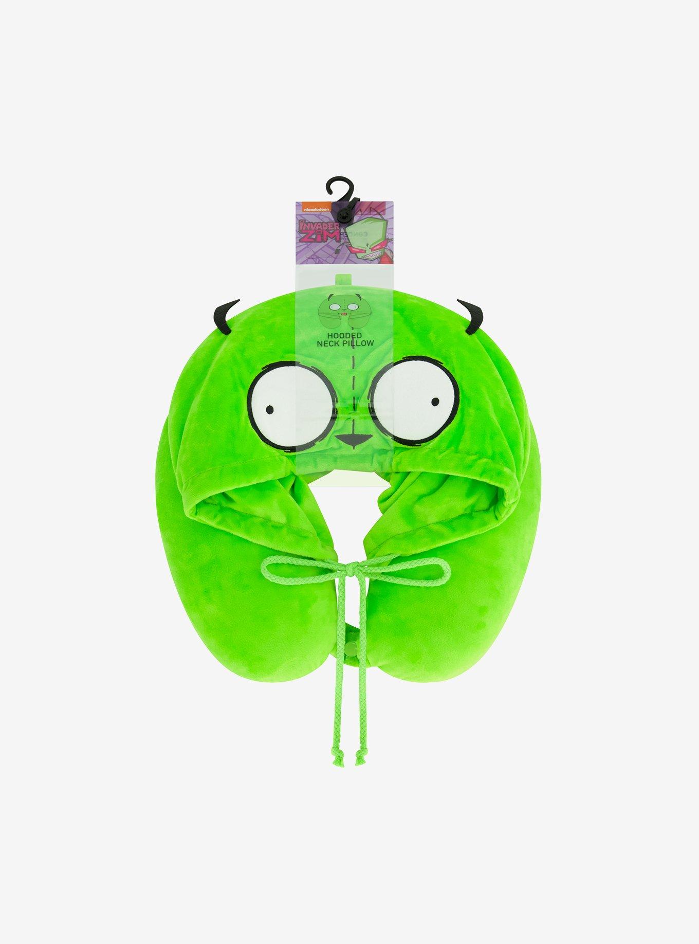 FUL Invader Zim GIR Hooded Travel Neck Pillow, , alternate