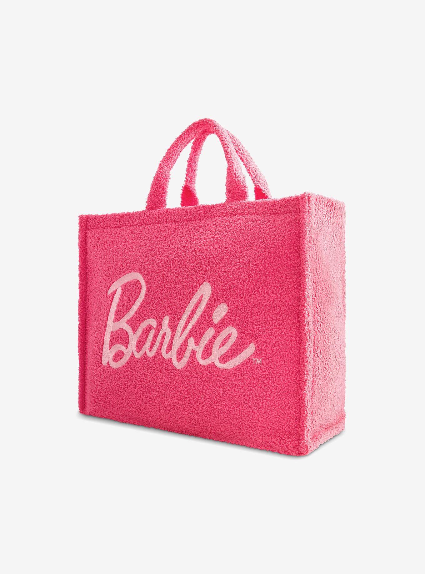 FUL Barbie Large Travel Sherpa Tote with Trolley Strap, , alternate