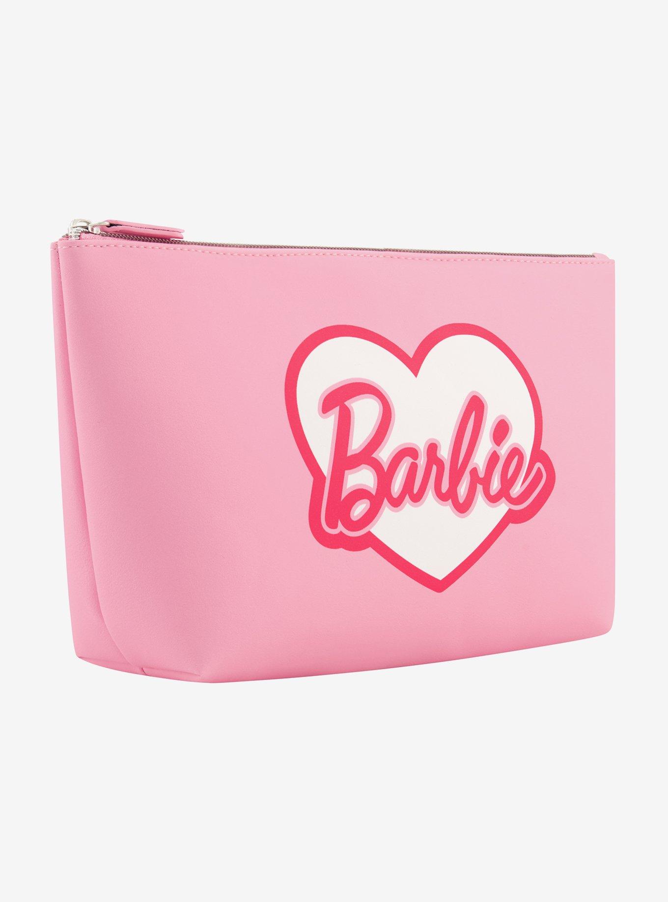 FUL Barbie Heart Logo Cosmetic Bag, , alternate