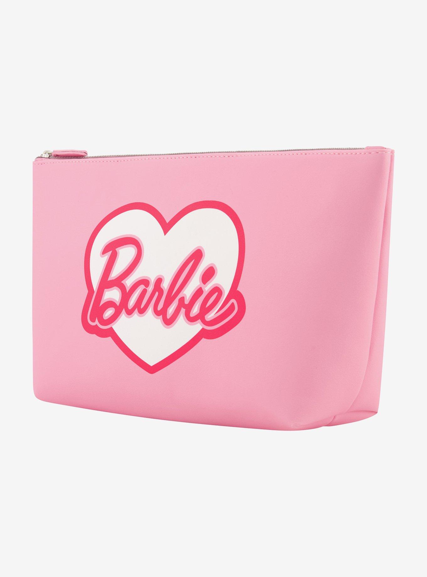 FUL Barbie Heart Logo Cosmetic Bag, , alternate