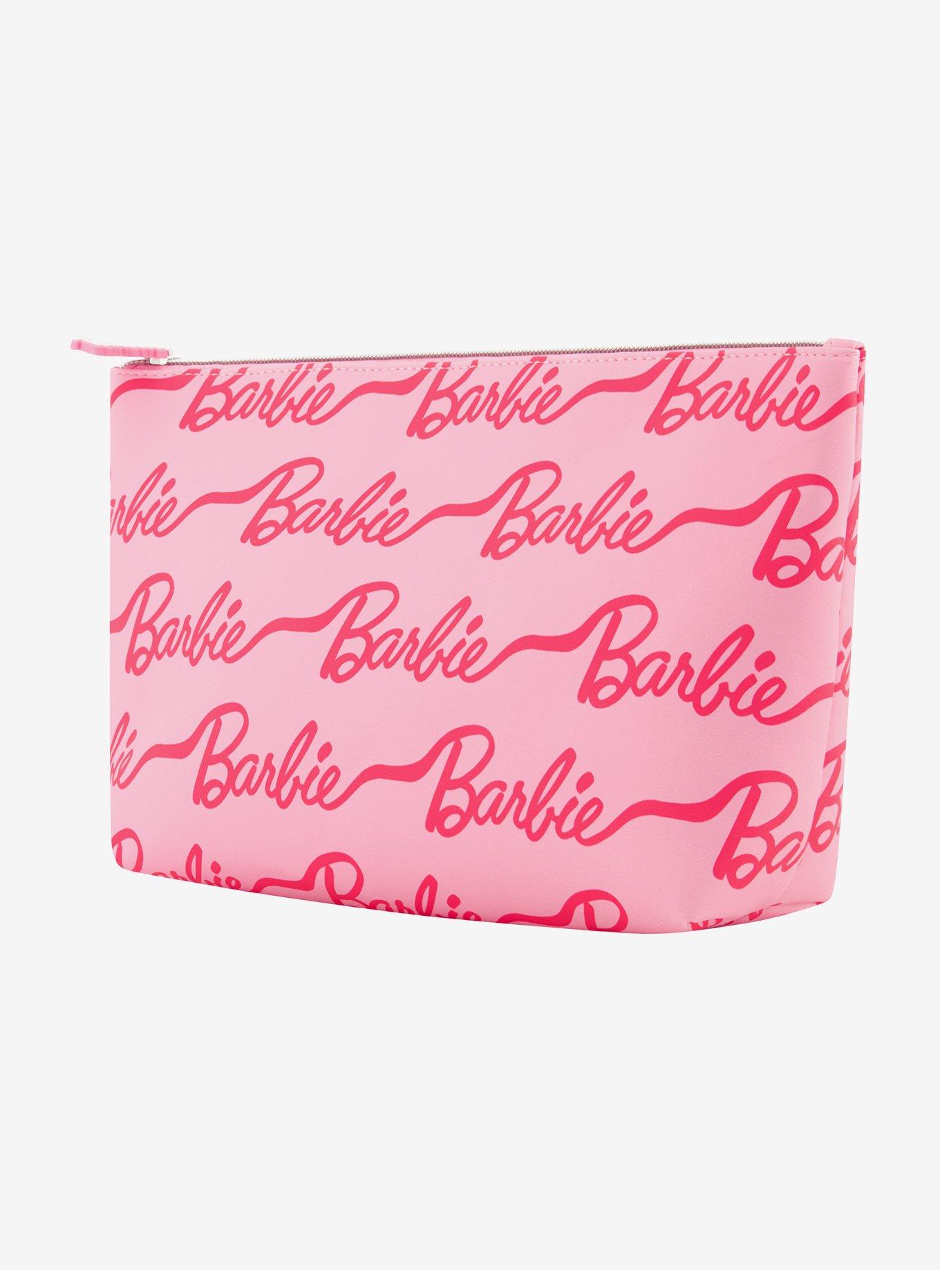 FUL Barbie All-Over Logo Cosmetic Bag, , alternate