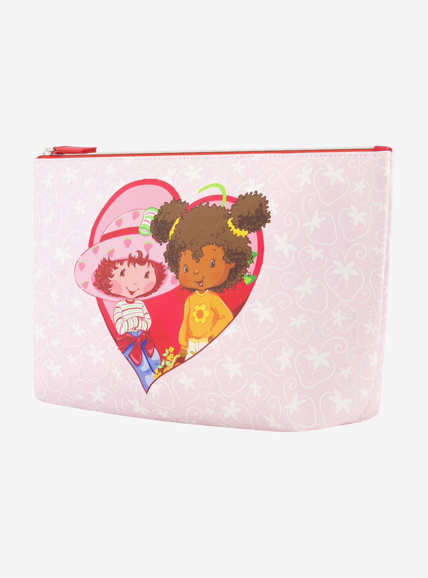 FUL Strawberry Shortcake & Orange Blossom Trapezoid Cosmetic Bag, , alternate