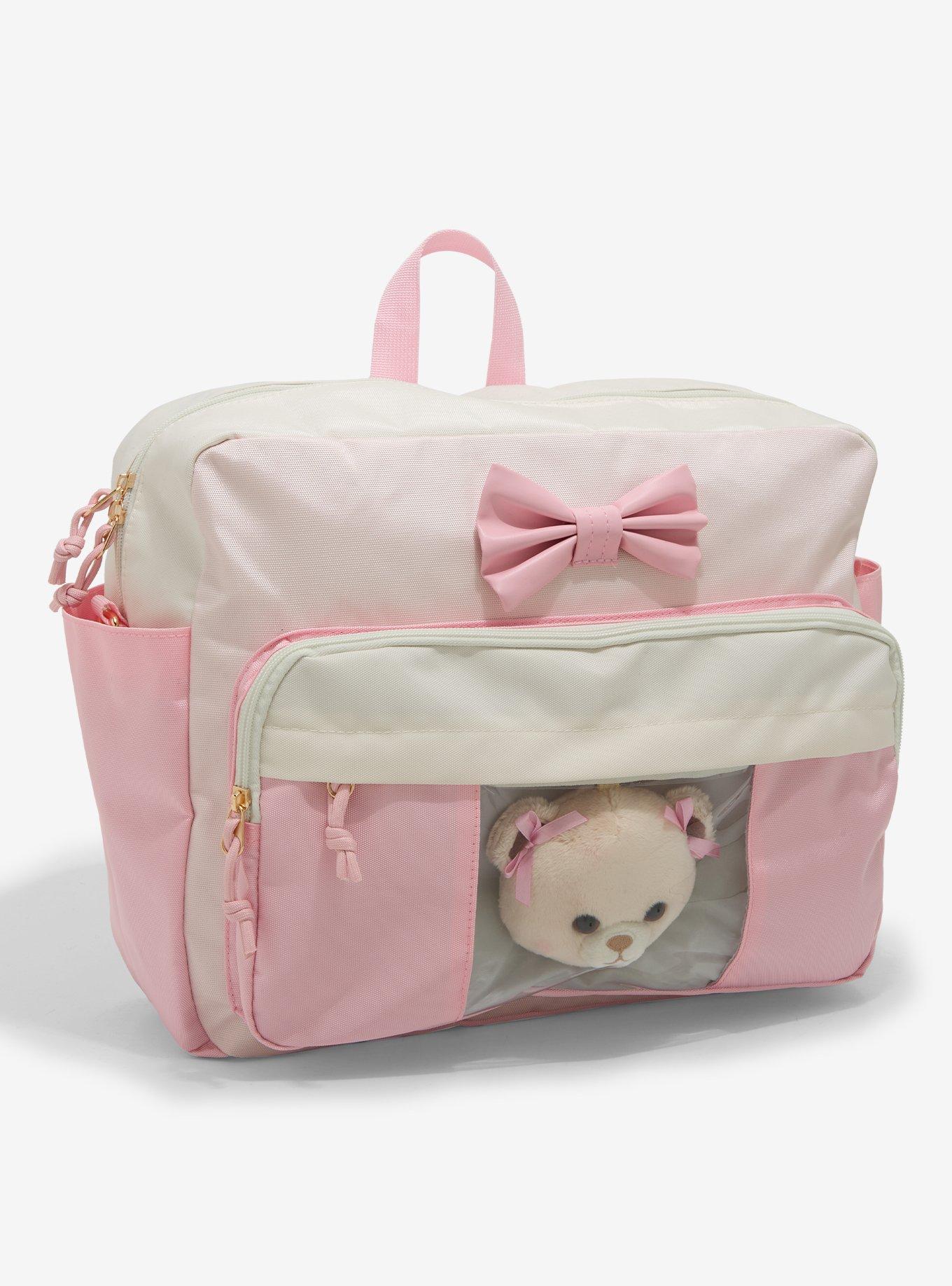 Kawaii Bear Convertible Backpack, , hi-res