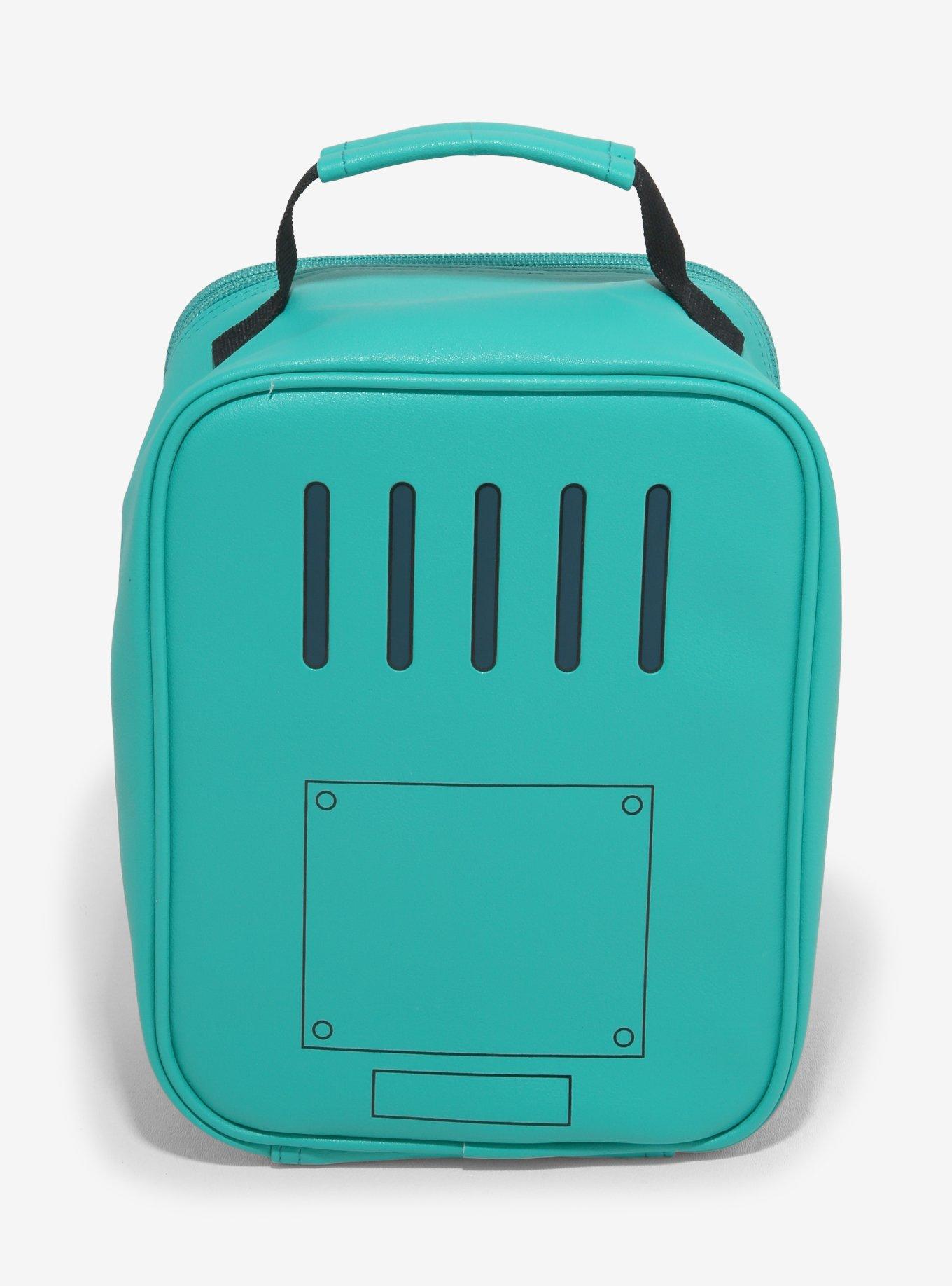 Adventure Time BMO Pin Collector Lunch Bag, , alternate