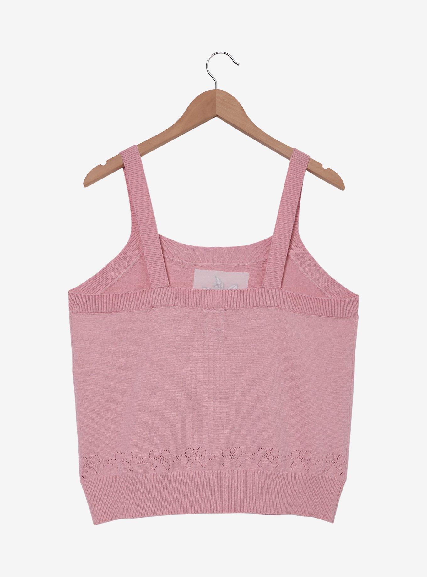 Disney The Aristocats Marie Music Notes Women's Plus Size Knit Tank - BoxLunch Exclusive, , hi-res