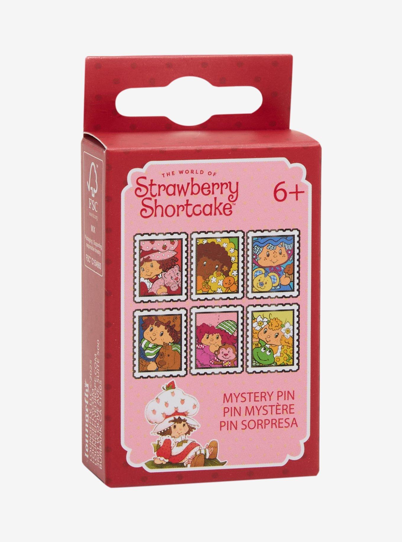 Loungefly Strawberry Shortcake Stamp Portraits Blind Box Enamel Pin - BoxLunch Exclusive, , hi-res