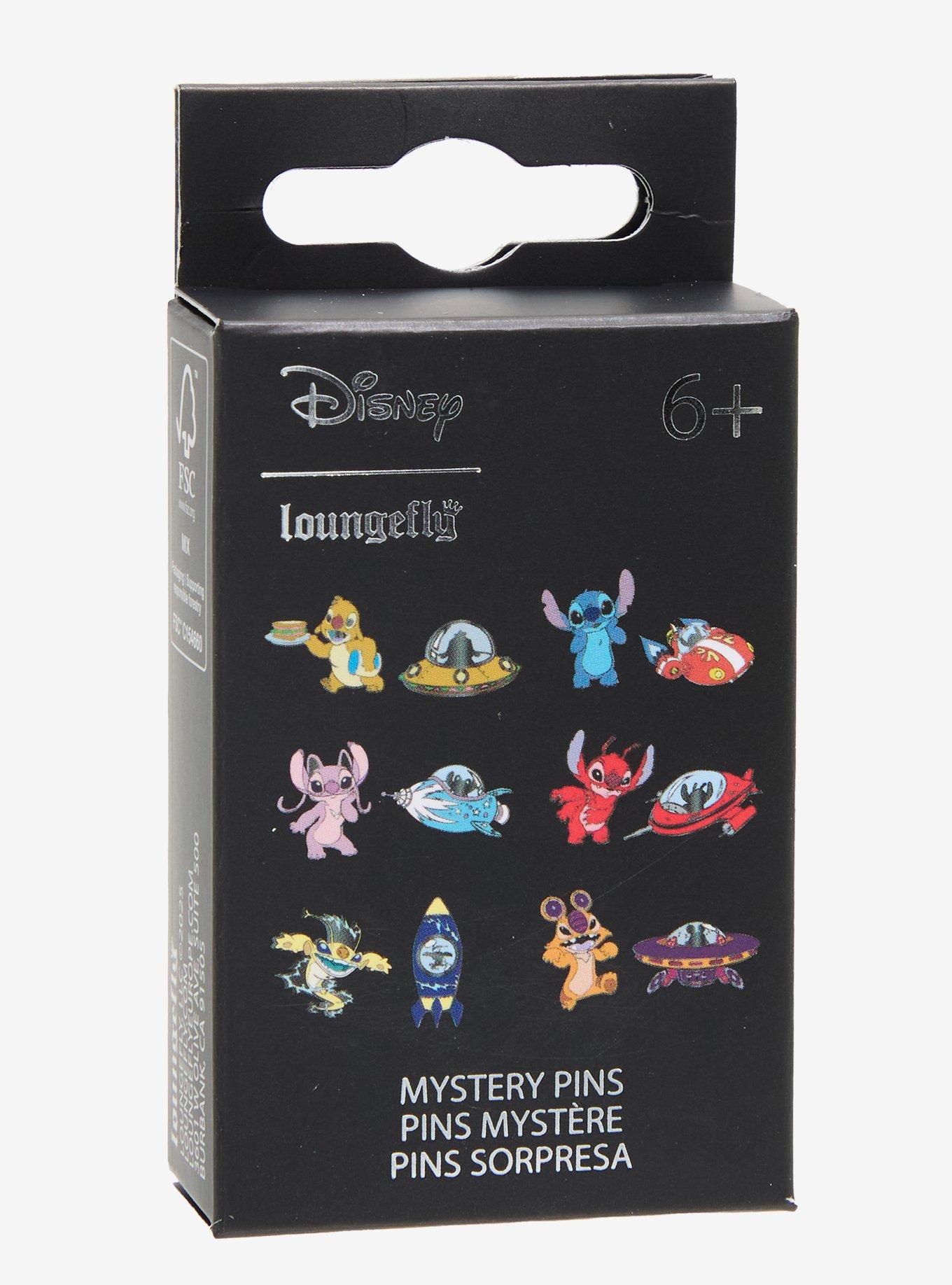 Loungefly Disney Lilo & Stitch Experiment Cousins & Spaceships Blind Box Pin Set - BoxLunch Exclusive, , hi-res