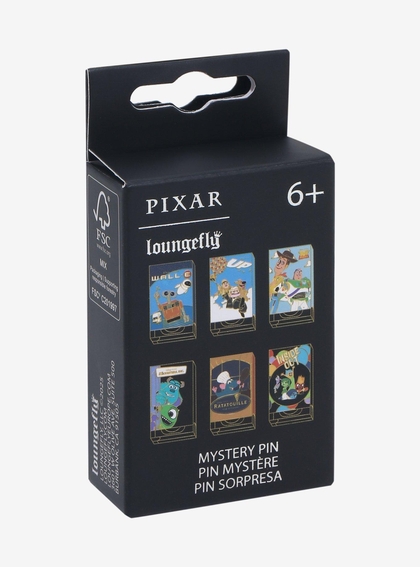 Loungefly Disney Pixar VHS Covers Blind Box Enamel Pin - BoxLunch Exclusive, , hi-res