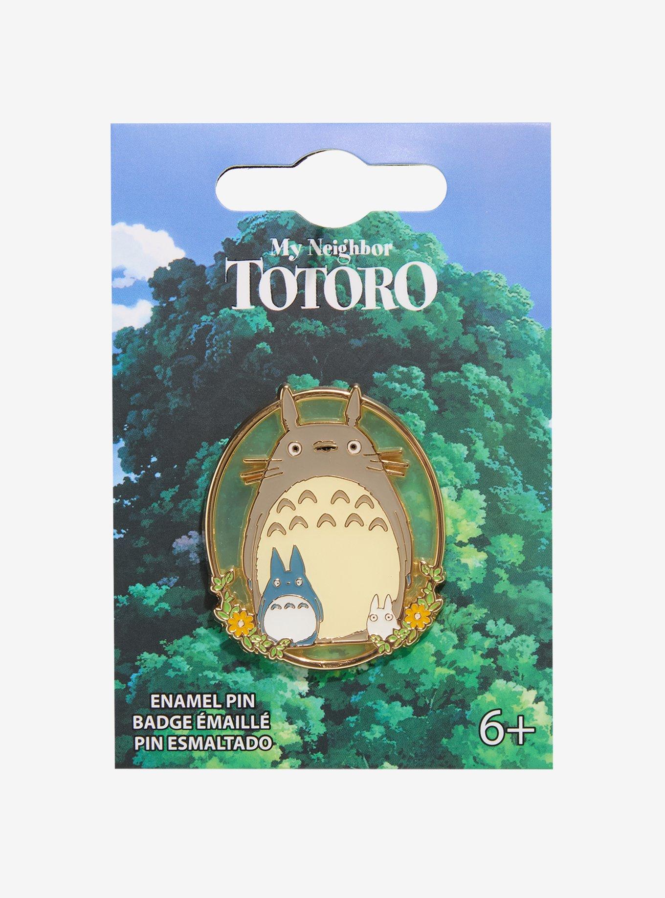 Studio Ghibli® My Neighbor Totoro Stained Glass Totoros Enamel Pin - BoxLunch Exclusive, , hi-res