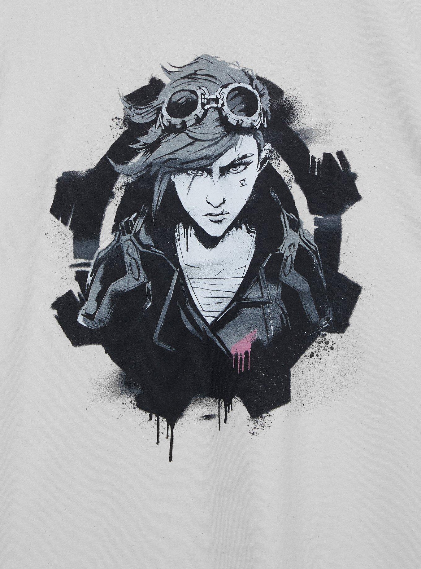 Arcane Vi Tonal Portrait T-Shirt, , hi-res