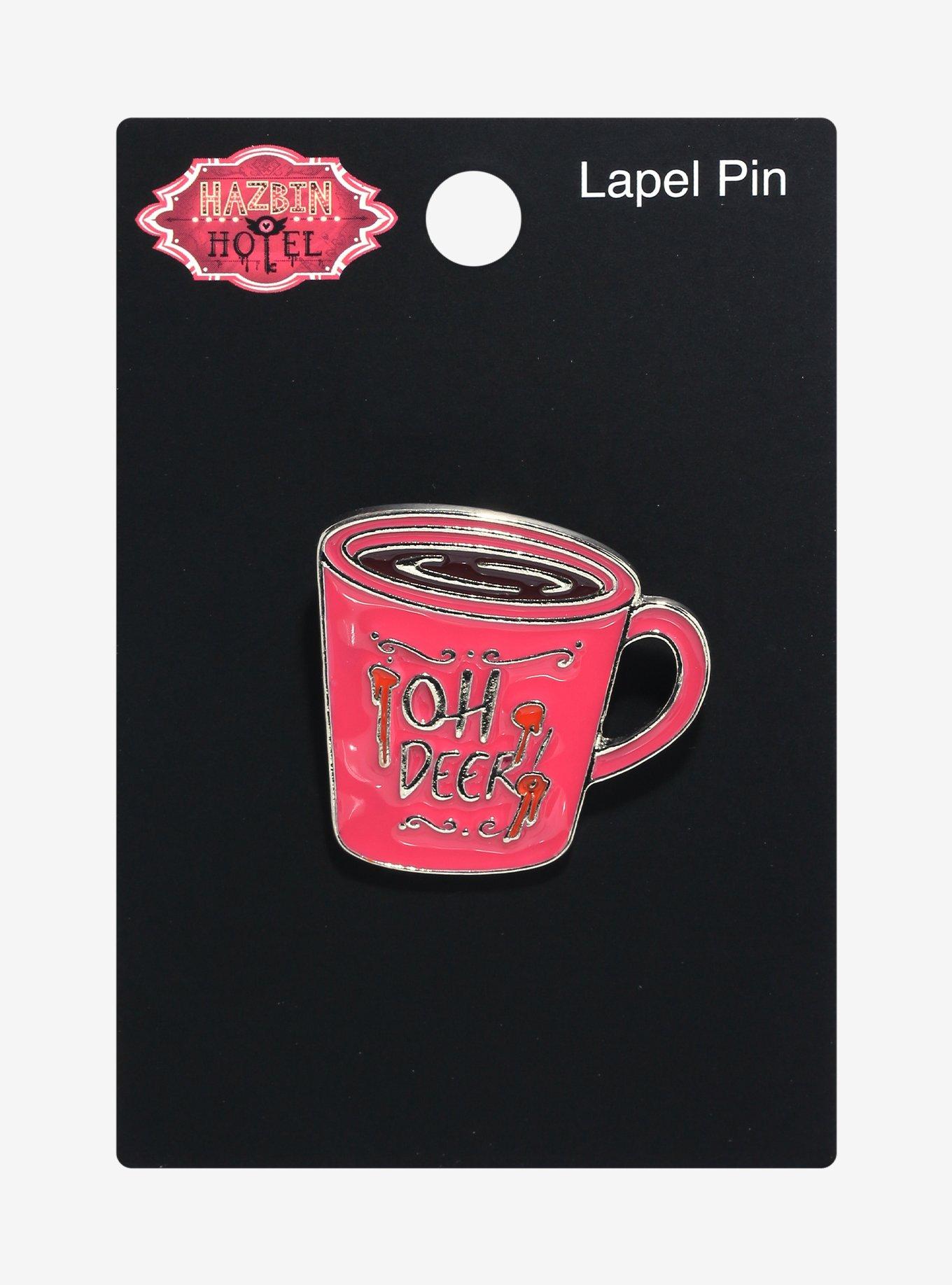 Hazbin Hotel Alastor Mug Enamel Pin, , hi-res