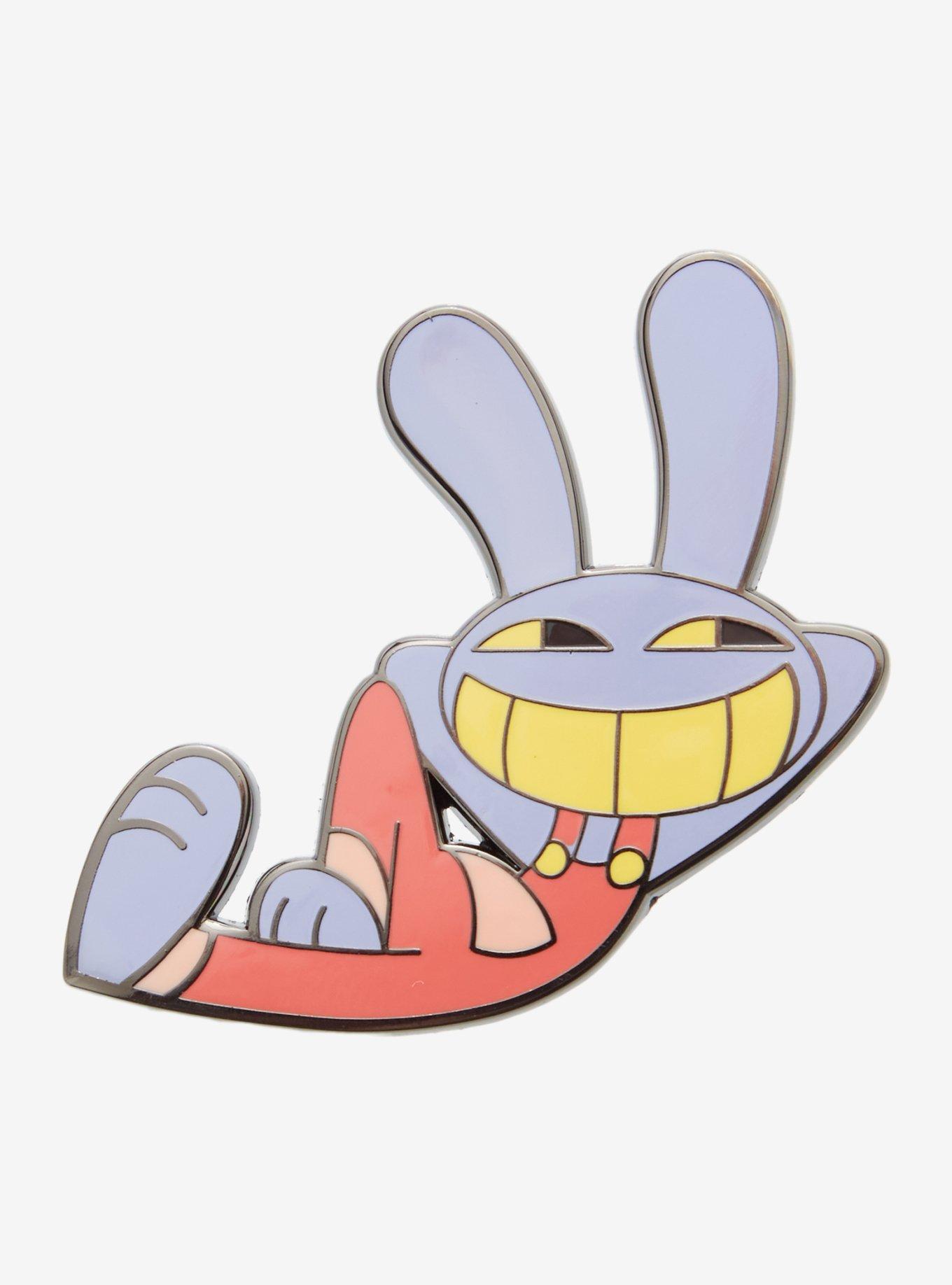 The Amazing Digital Circus Jax Enamel Pin, , hi-res