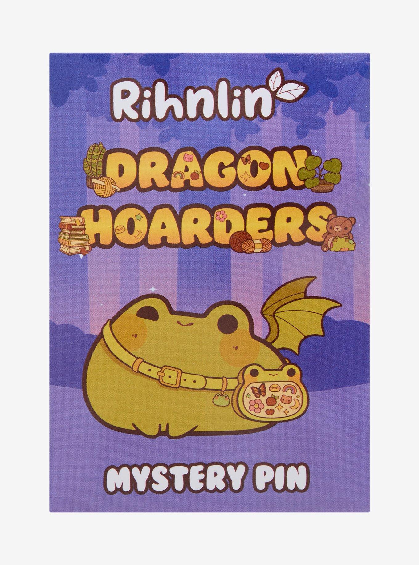 Dragon Hoarders Blind Bag Enamel Pin By Rihnlin, , hi-res