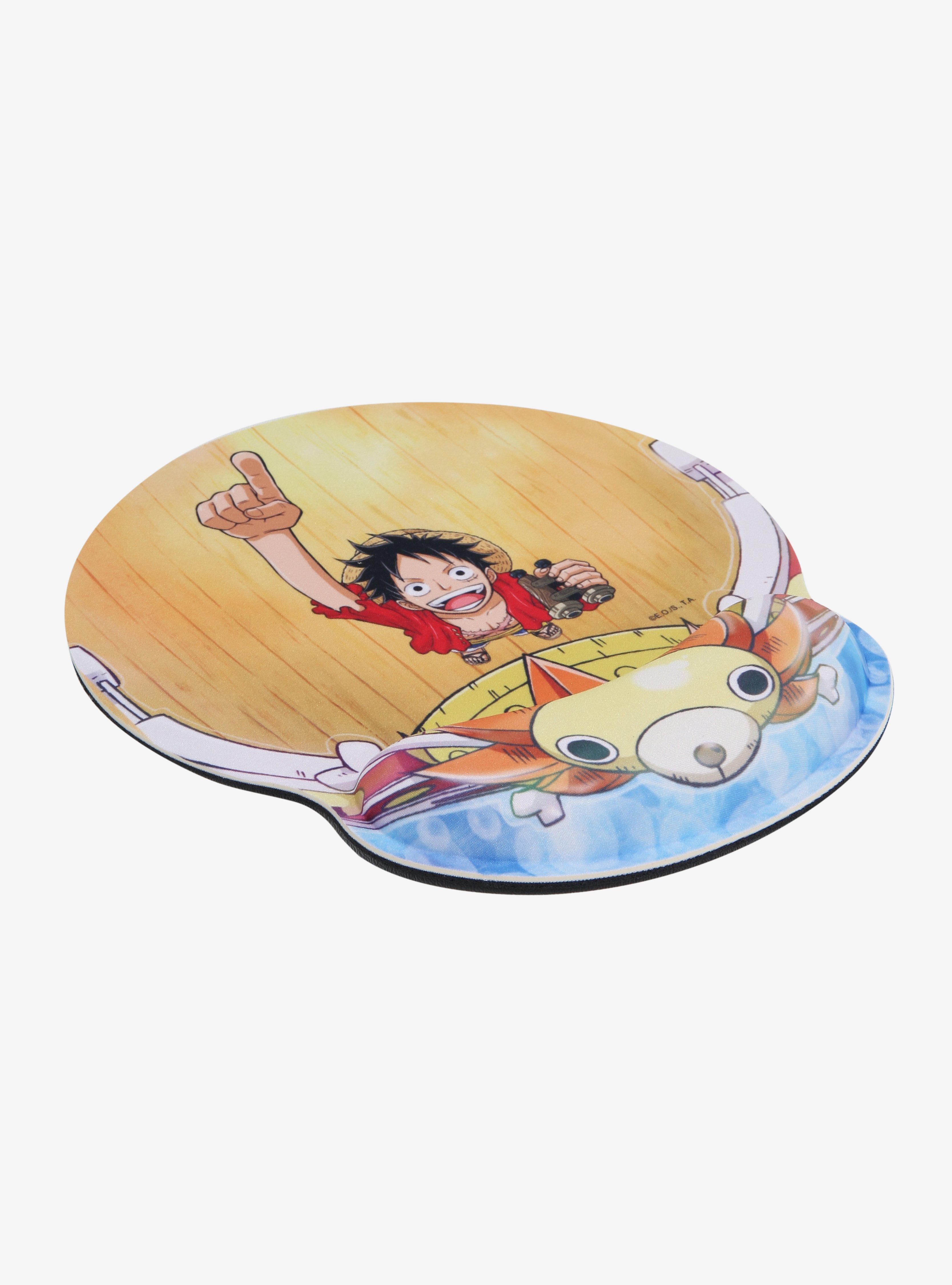 One Piece Luffy Mouse Pad With Wrist Rest, , hi-res