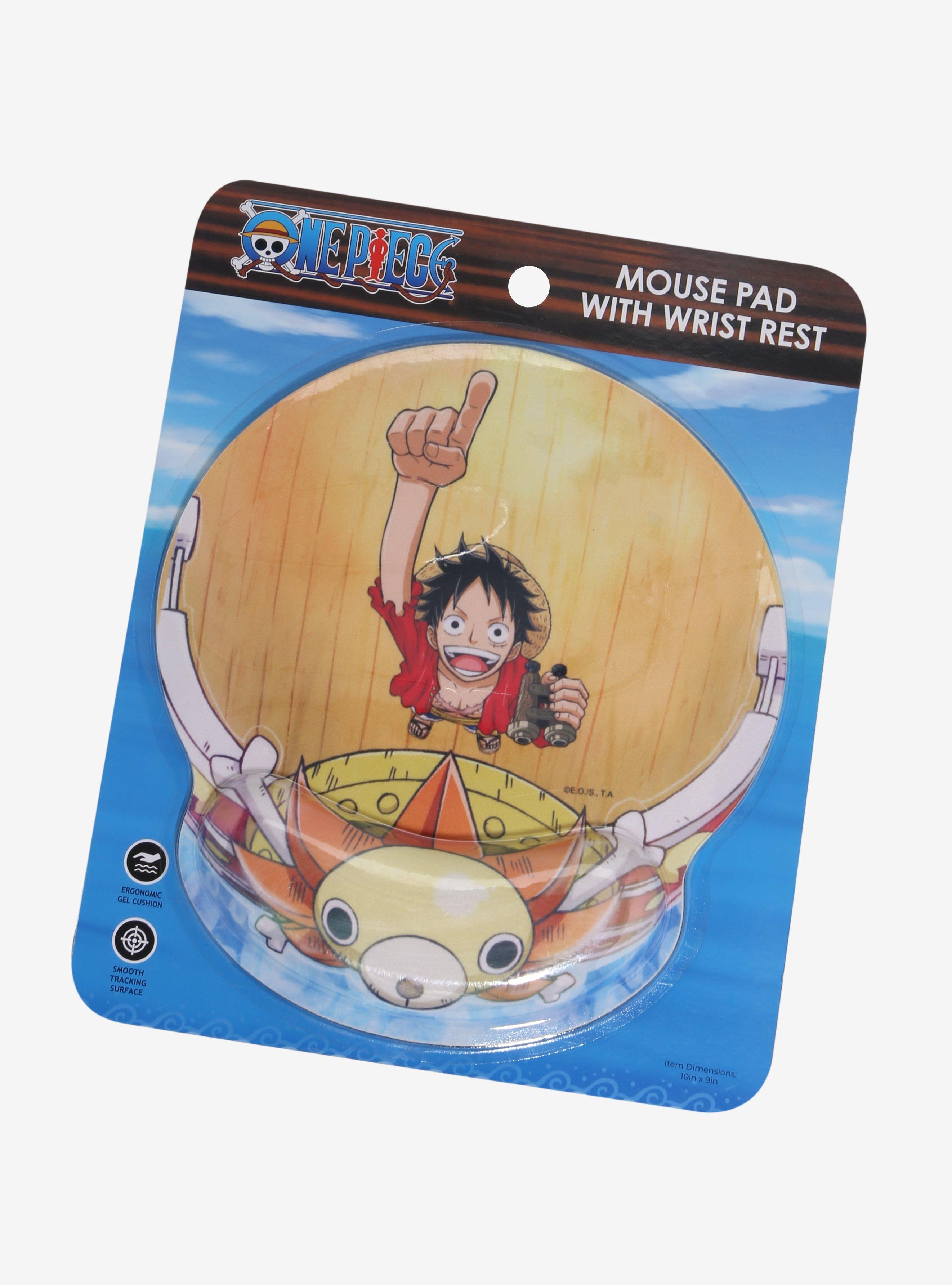 One Piece Luffy Mouse Pad With Wrist Rest, , alternate