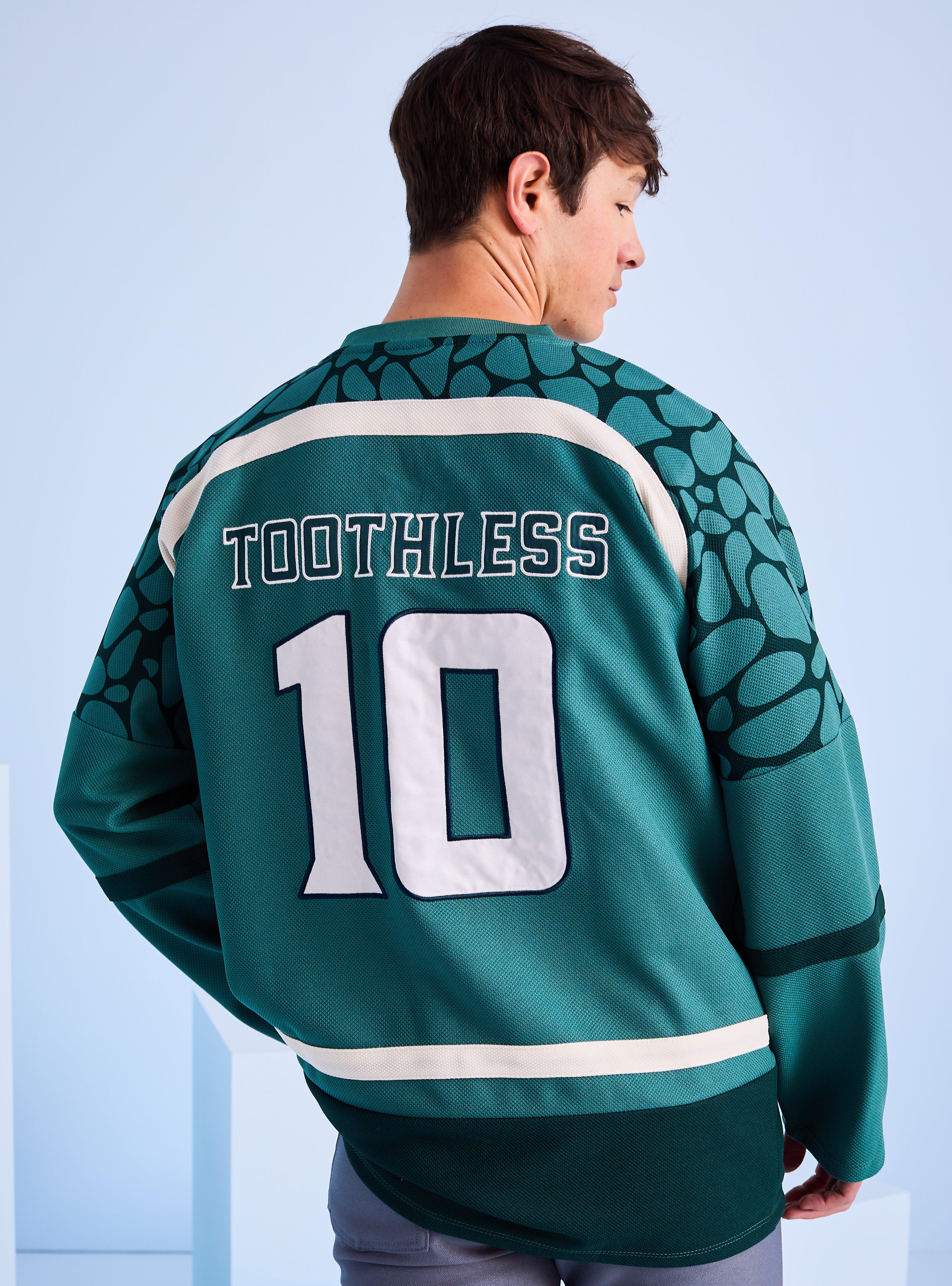 DreamWorks How To Train Your Dragon Toothless Hockey Jersey - BoxLunch Exclusive, , hi-res