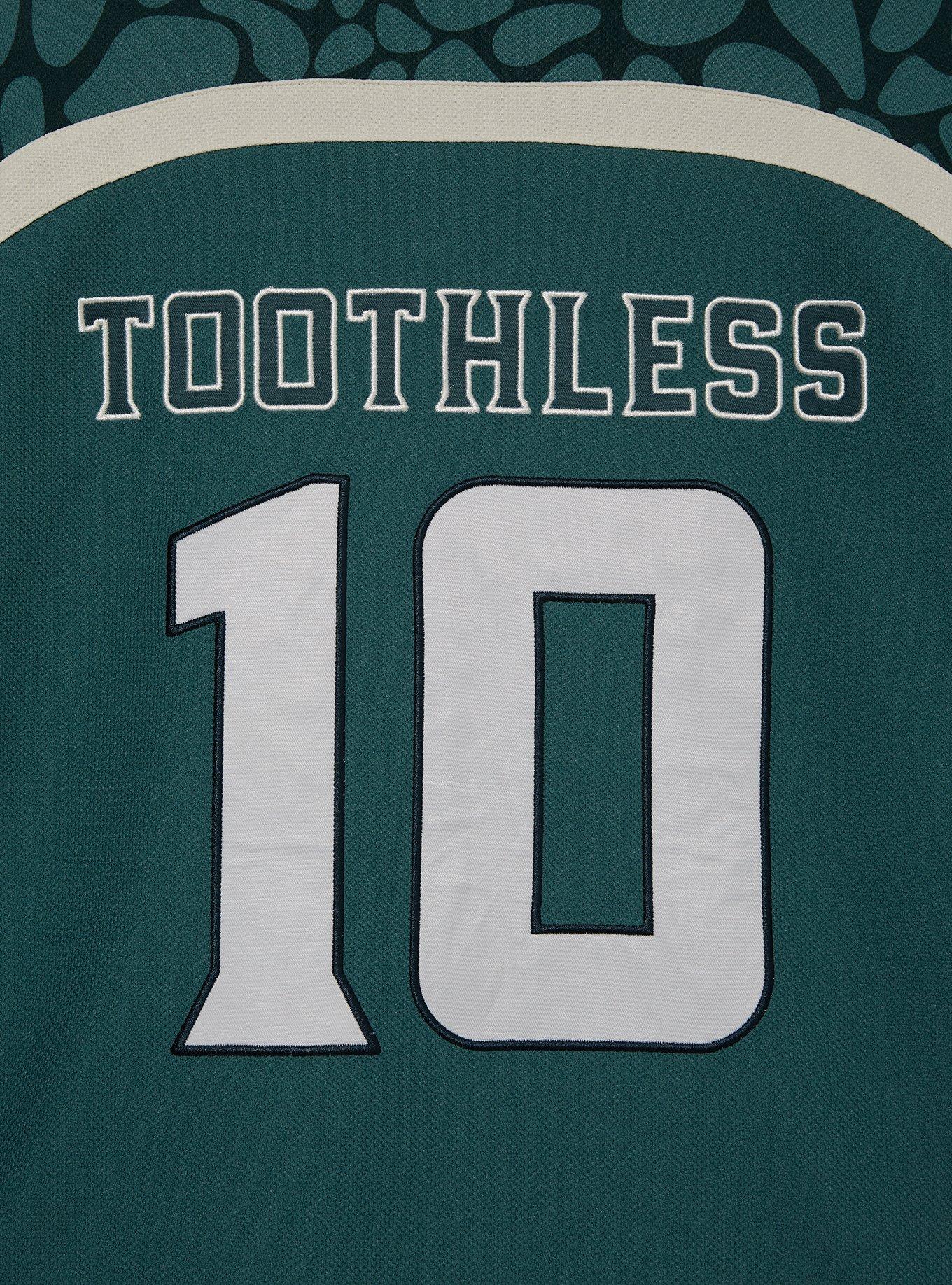 DreamWorks How To Train Your Dragon Toothless Hockey Jersey - BoxLunch Exclusive, DARK GREEN, alternate