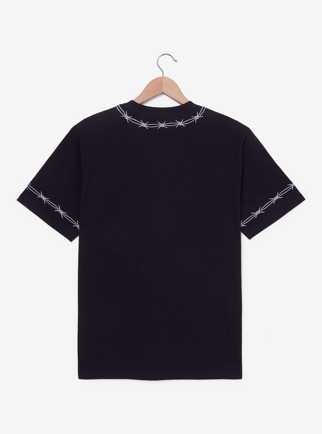 Disney The Nightmare Before Christmas Jack Skellington Barbed Wire T-Shirt - BoxLunch Exclusive, , hi-res