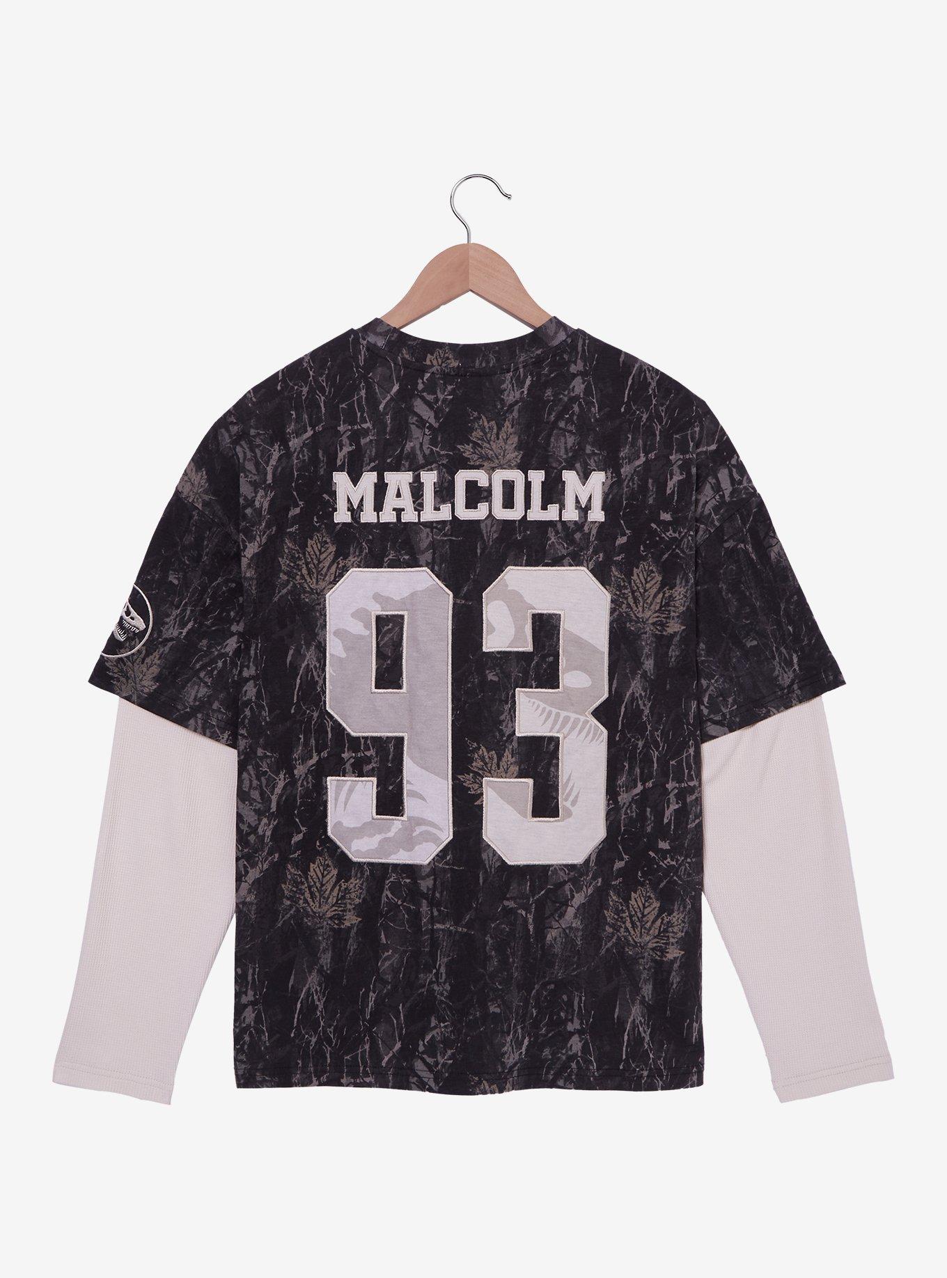 Jurassic Park Camo Layered Long Sleeve T-Shirt - BoxLunch Exclusive, MULTI, alternate