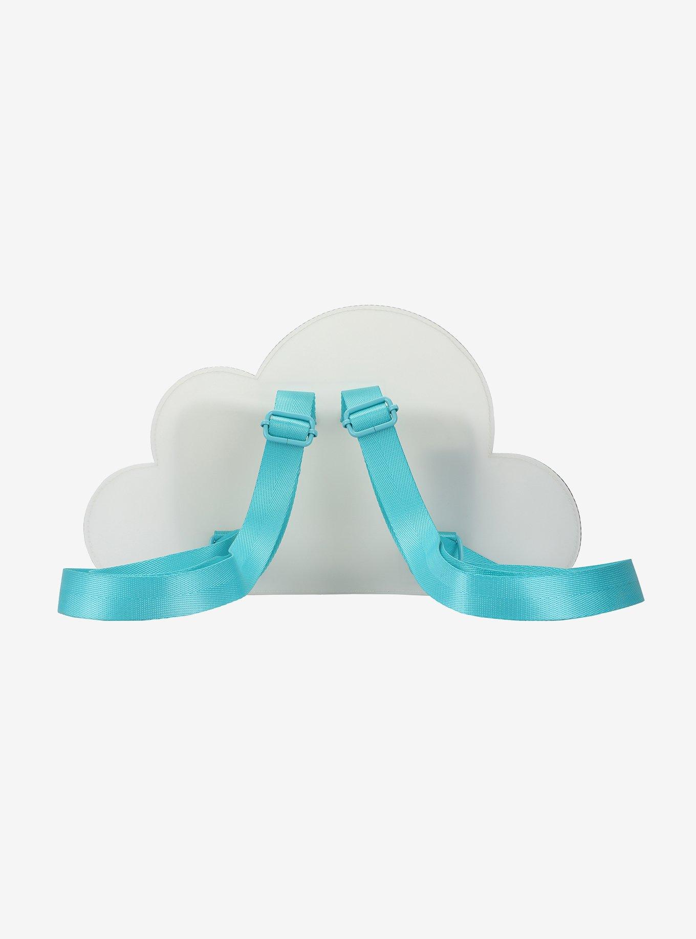 Kawaii Rain Cloud Figural Mini Backpack, , hi-res