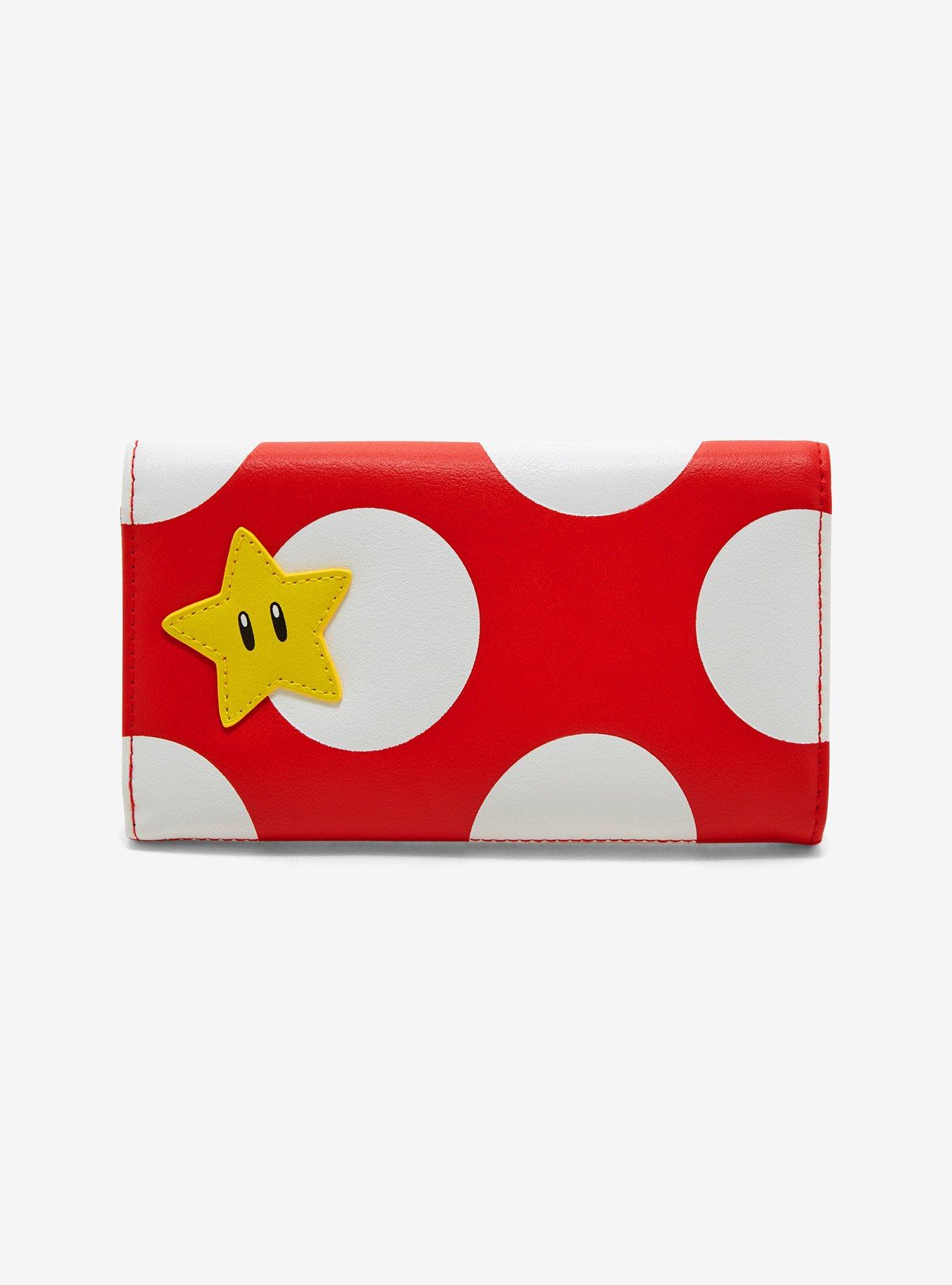 Super Mario Mushroom Wallet, , hi-res