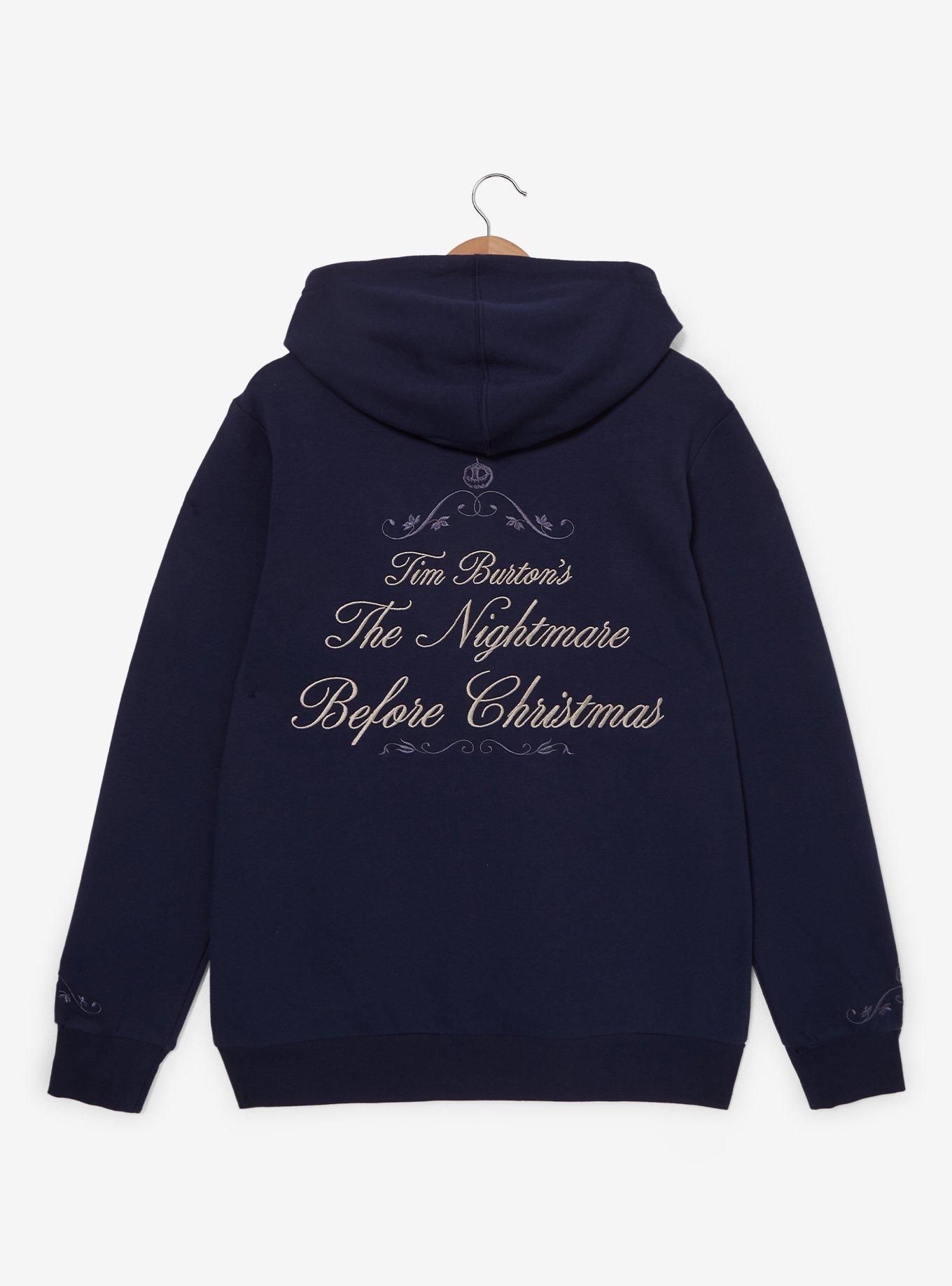Disney The Nightmare Before Christmas Portraits Hoodie &mdash; BoxLunch Exclusive, DARK PURPLE, alternate