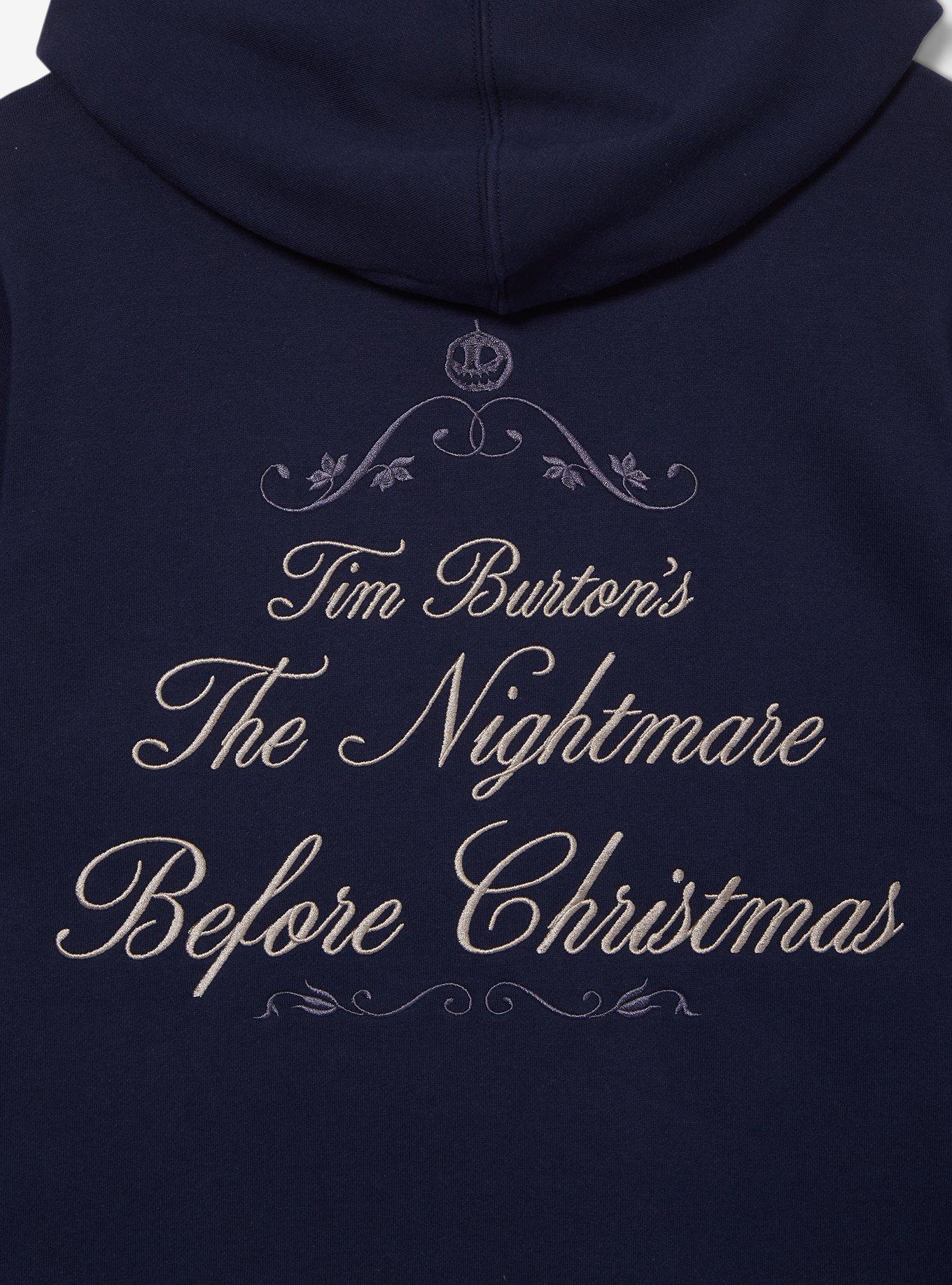 Disney The Nightmare Before Christmas Portraits Hoodie &mdash; BoxLunch Exclusive, DARK PURPLE, alternate