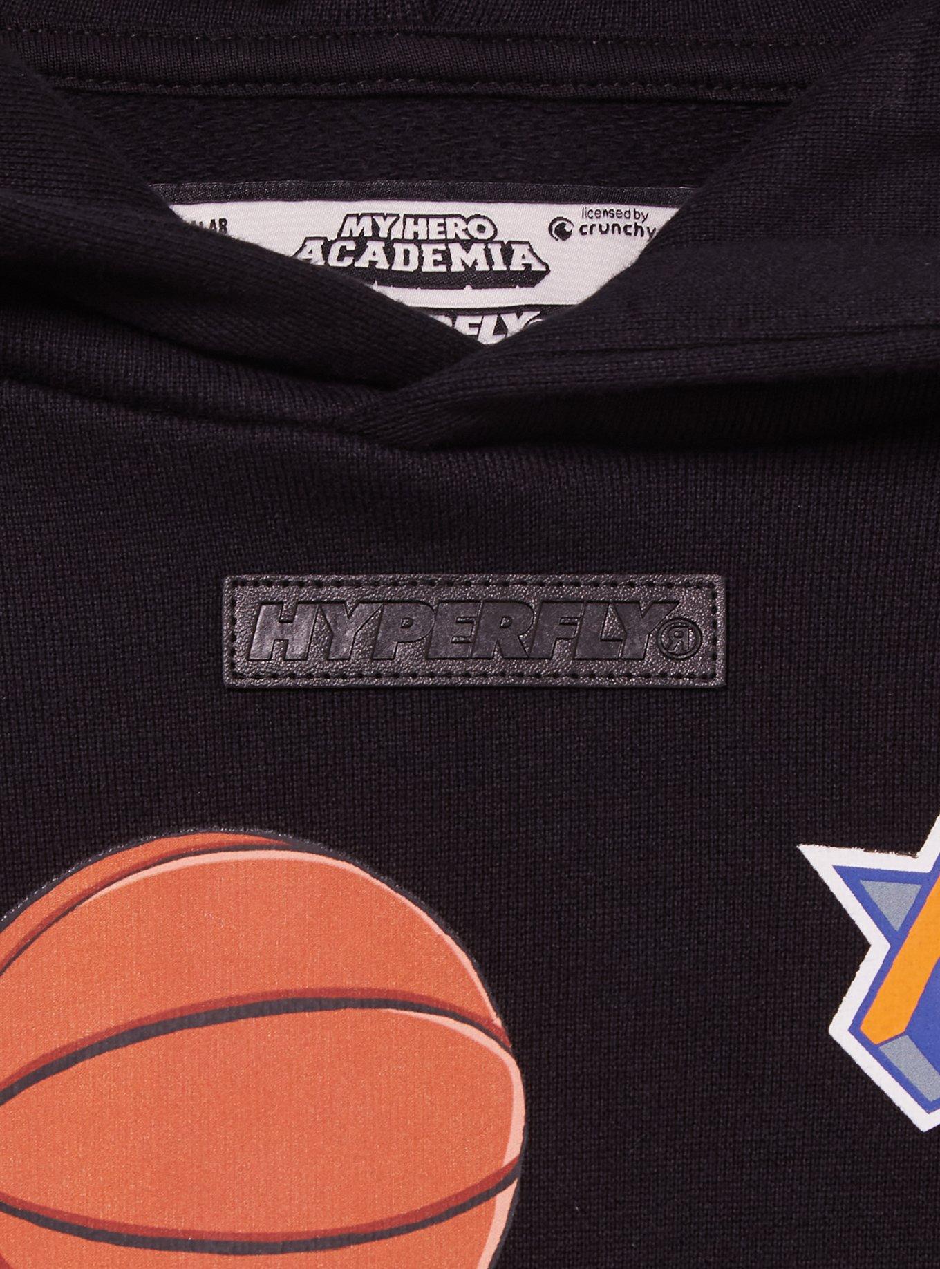 Hyperfly NBA x My Hero Academia Bakugo New York Knicks Hoodie - BoxLunch Exclusive, BLACK, alternate