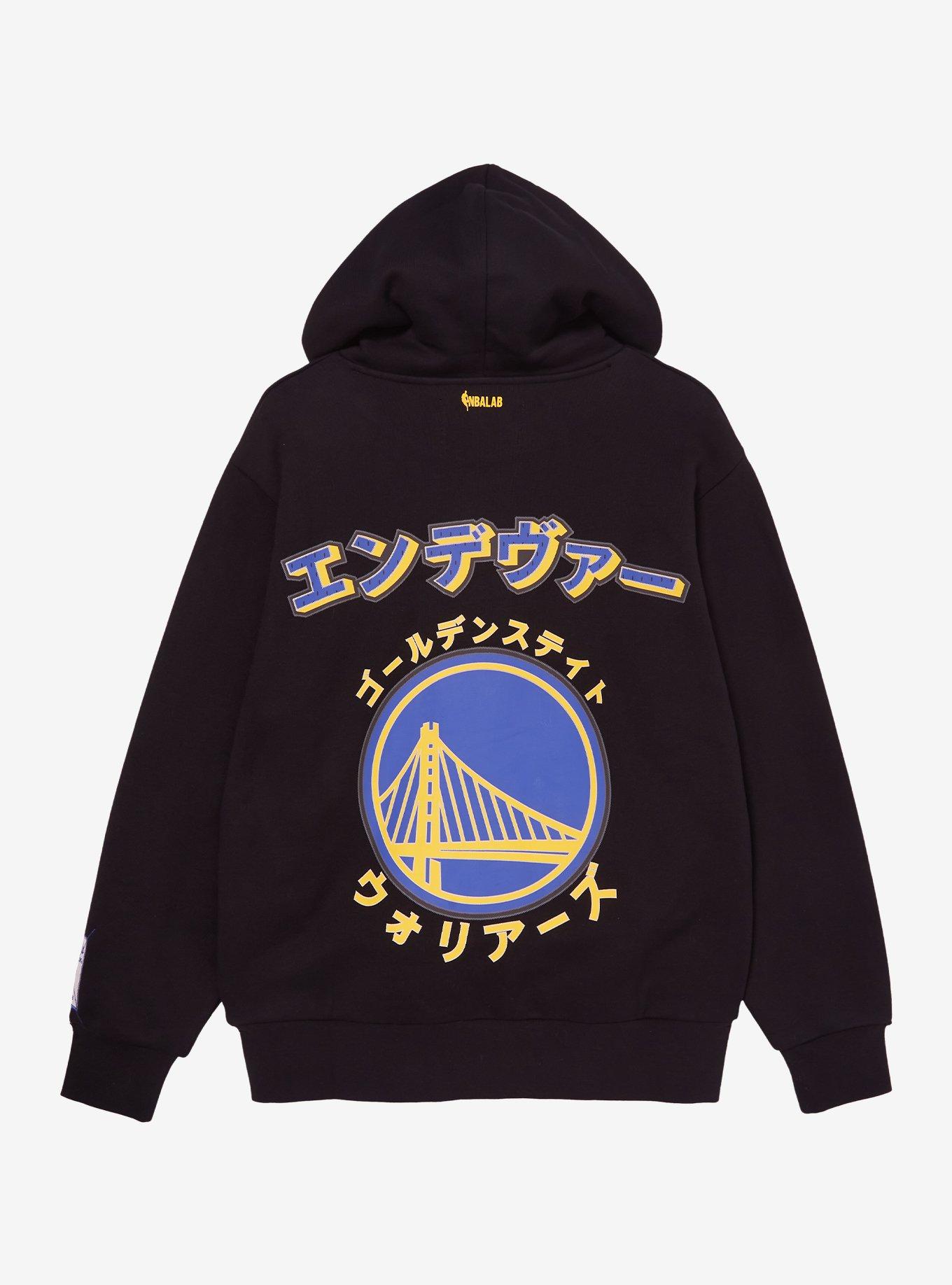 Hyperfly NBA x My Hero Academia Endeavor Golden State Warriors Hoodie - BoxLunch Exclusive, , hi-res