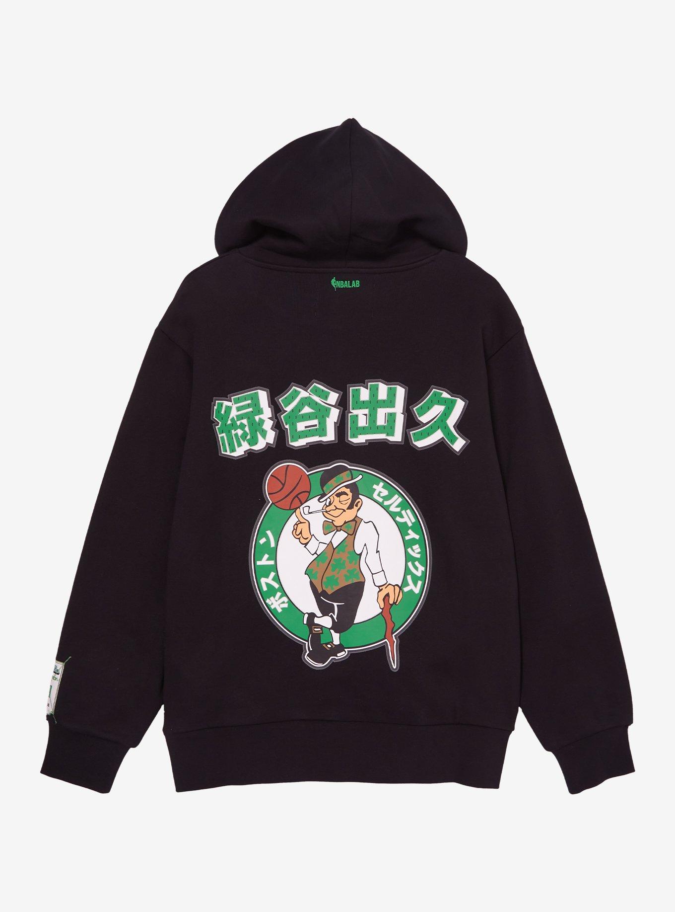 Hyperfly NBA x My Hero Academia Deku Boston Celtics Hoodie - BoxLunch Exclusive, , hi-res
