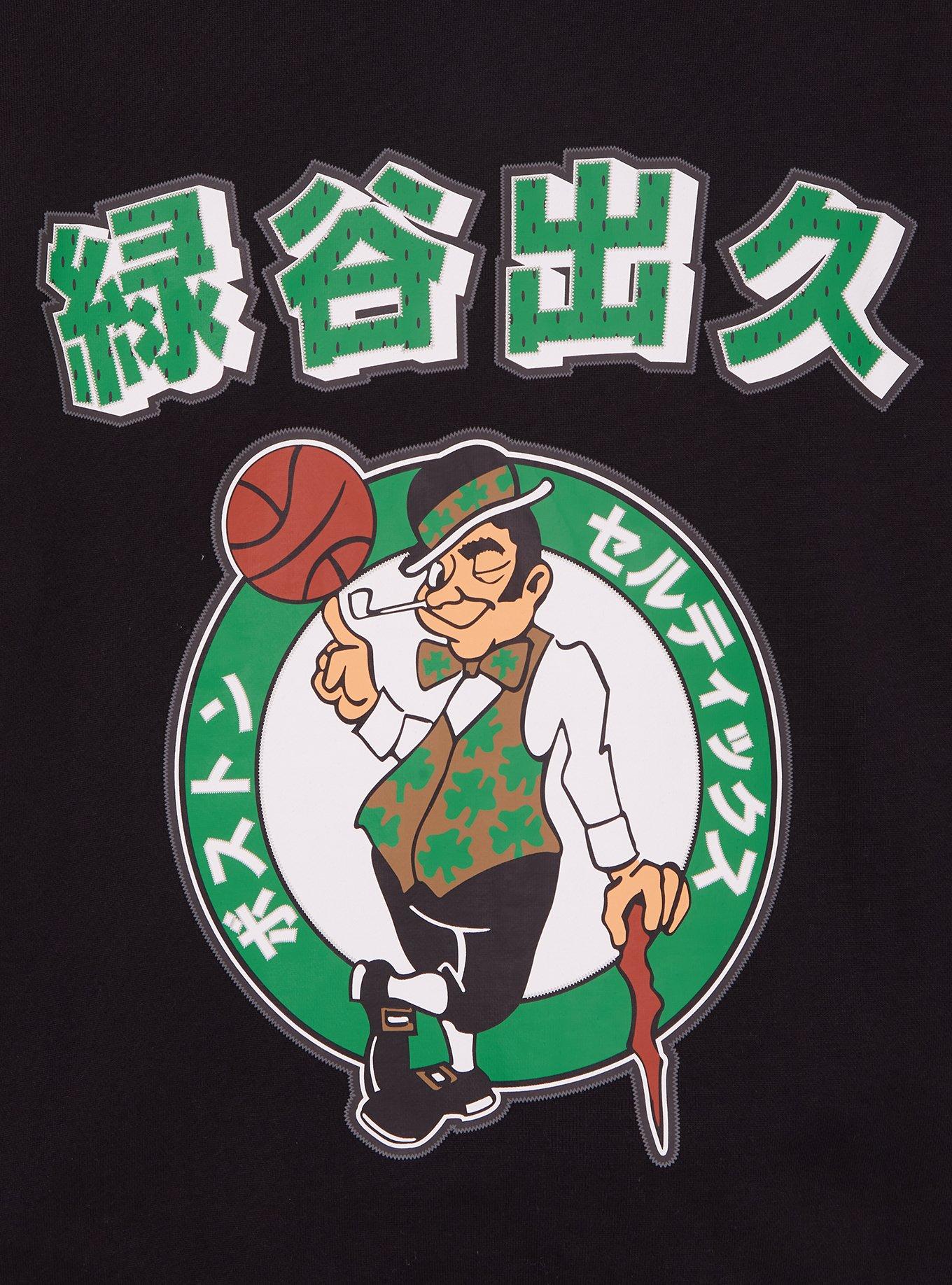 Hyperfly NBA x My Hero Academia Deku Boston Celtics Hoodie - BoxLunch Exclusive, BLACK, alternate