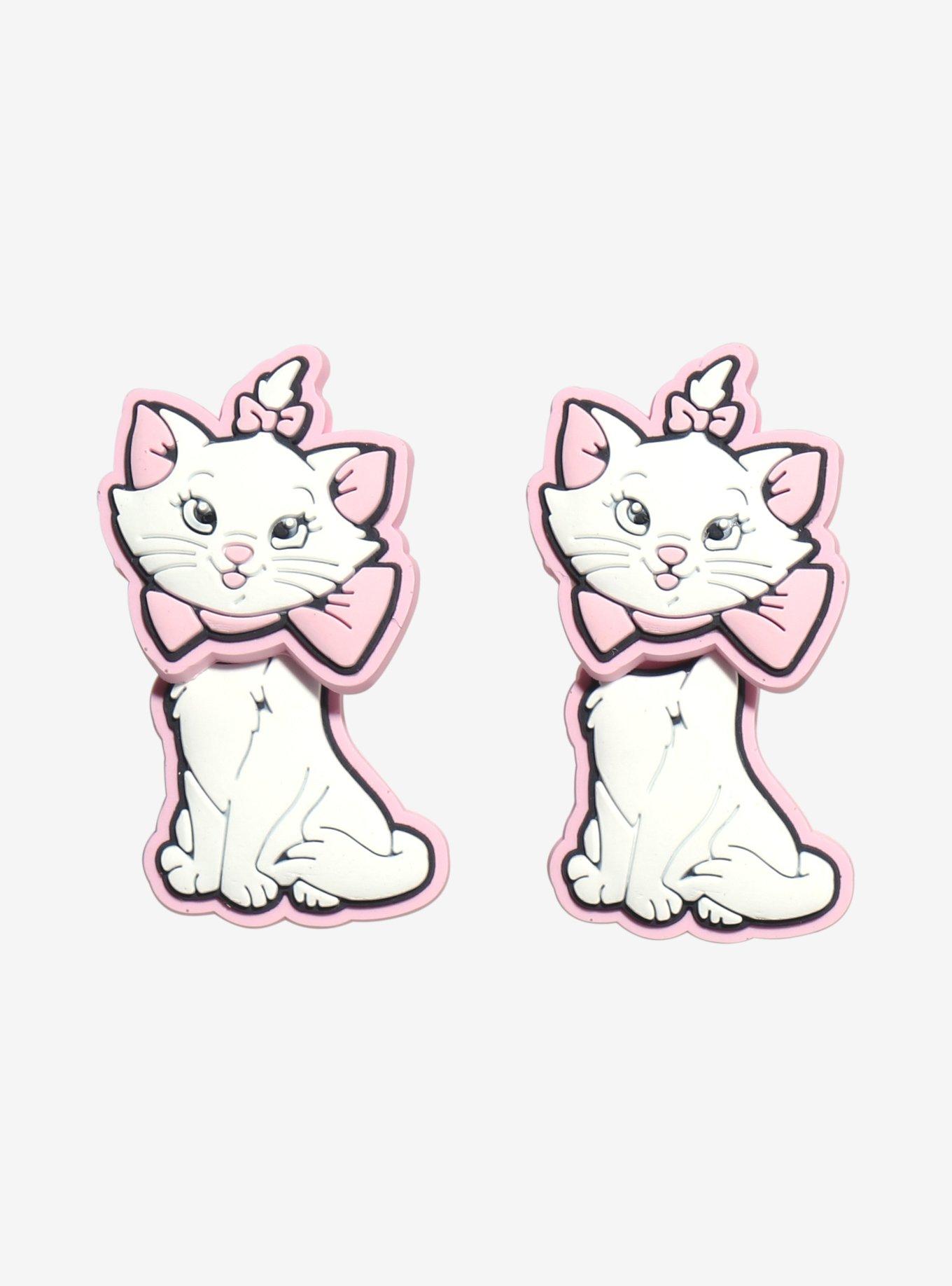 Disney The Aristocats Marie Front/Back Earrings, , hi-res