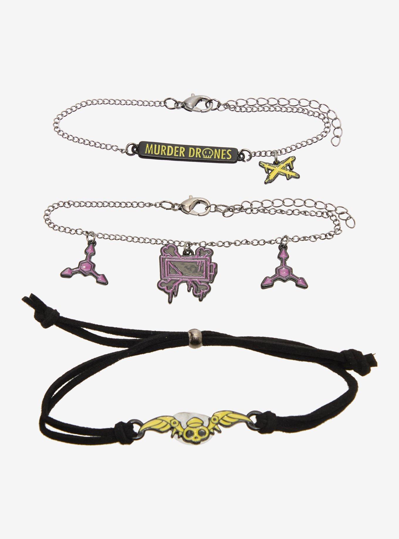 Murder Drones Icons Bracelet Set, , hi-res