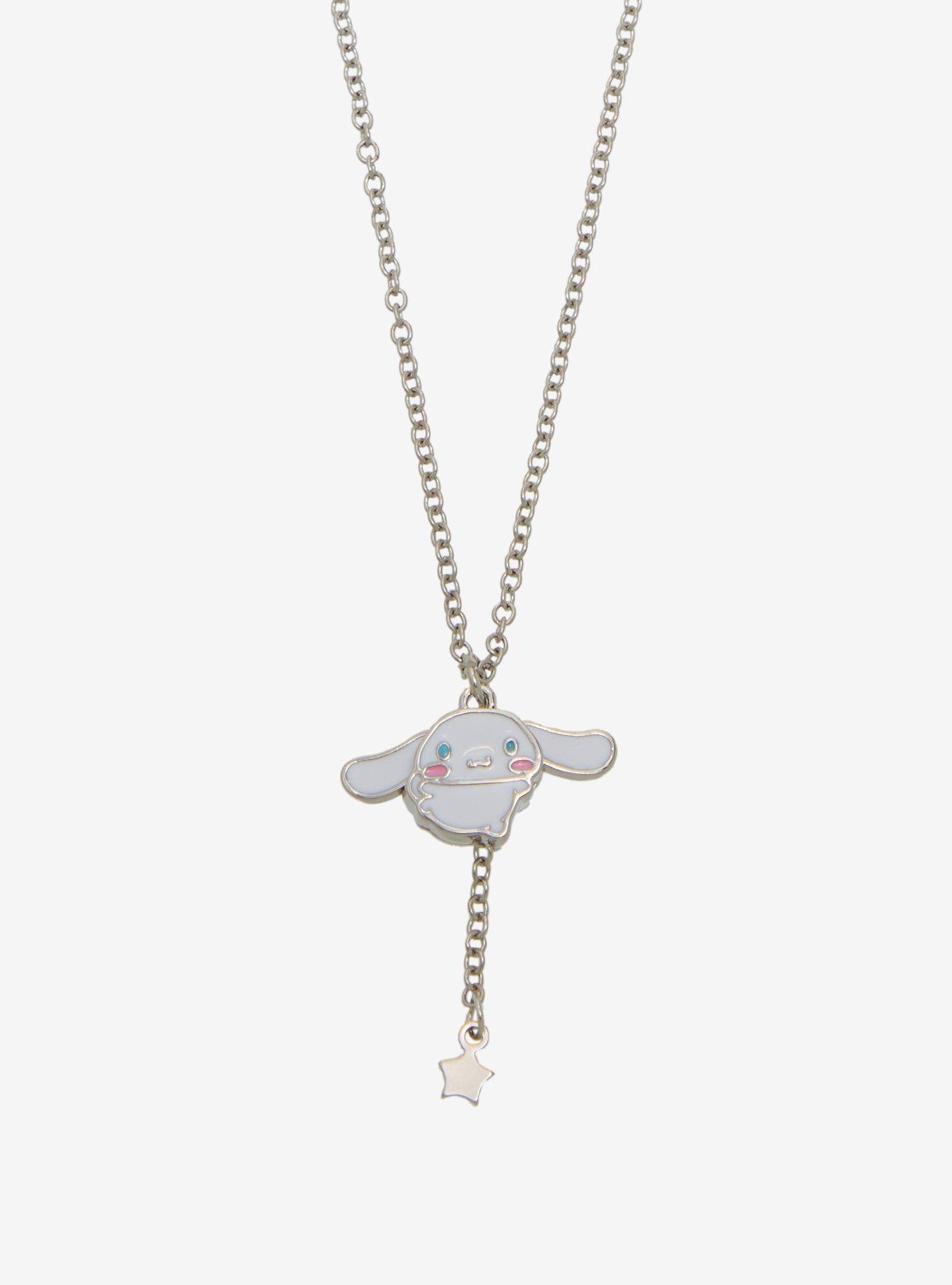Cinnamoroll Moving Ears Lariat Necklace, , alternate