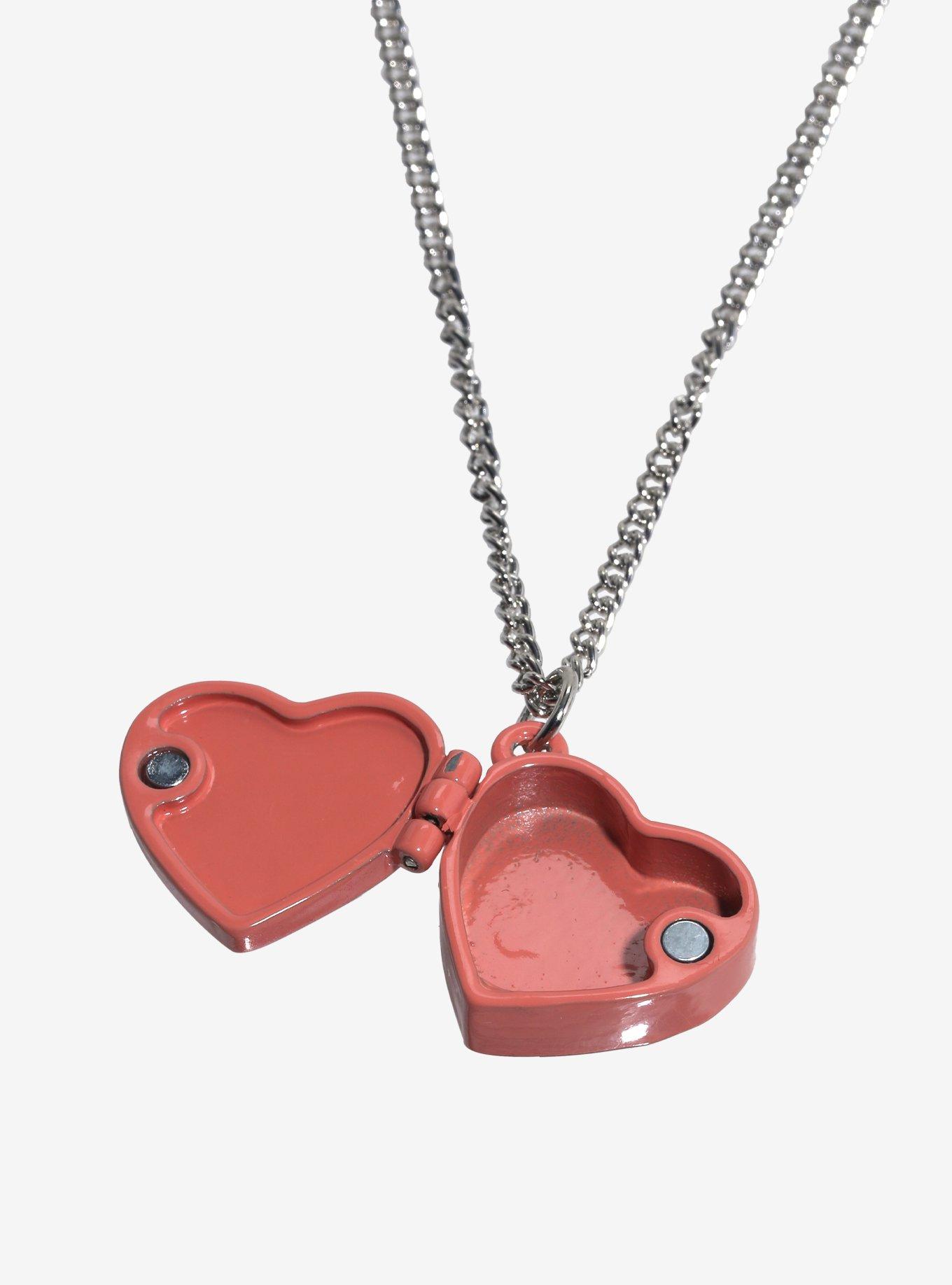Nirvana Heart-Shaped Box Locket Necklace, , alternate