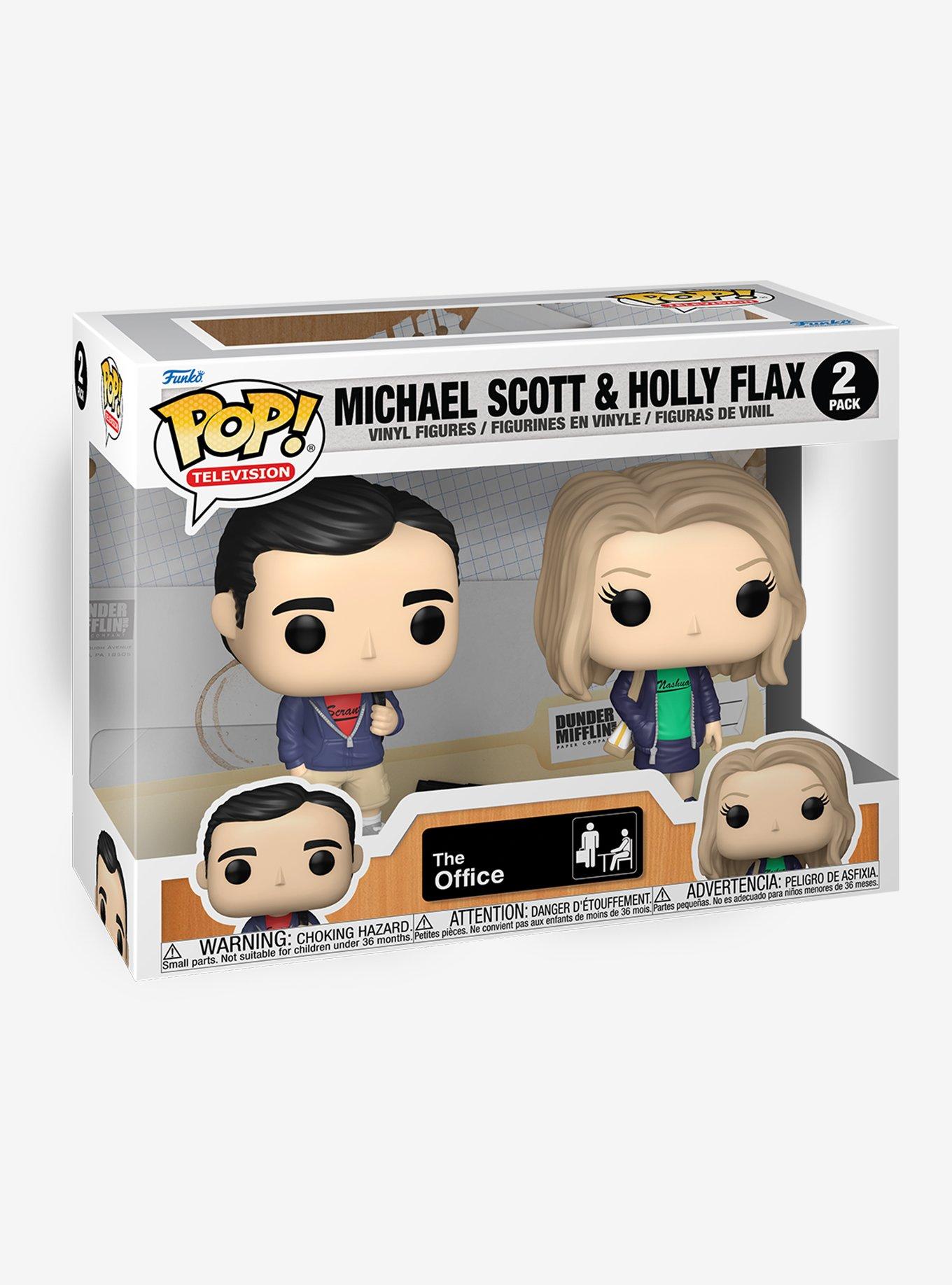 Funko The Office Pop! Television Michael Scott & Holly Flax Vinyl Figure Set, , hi-res