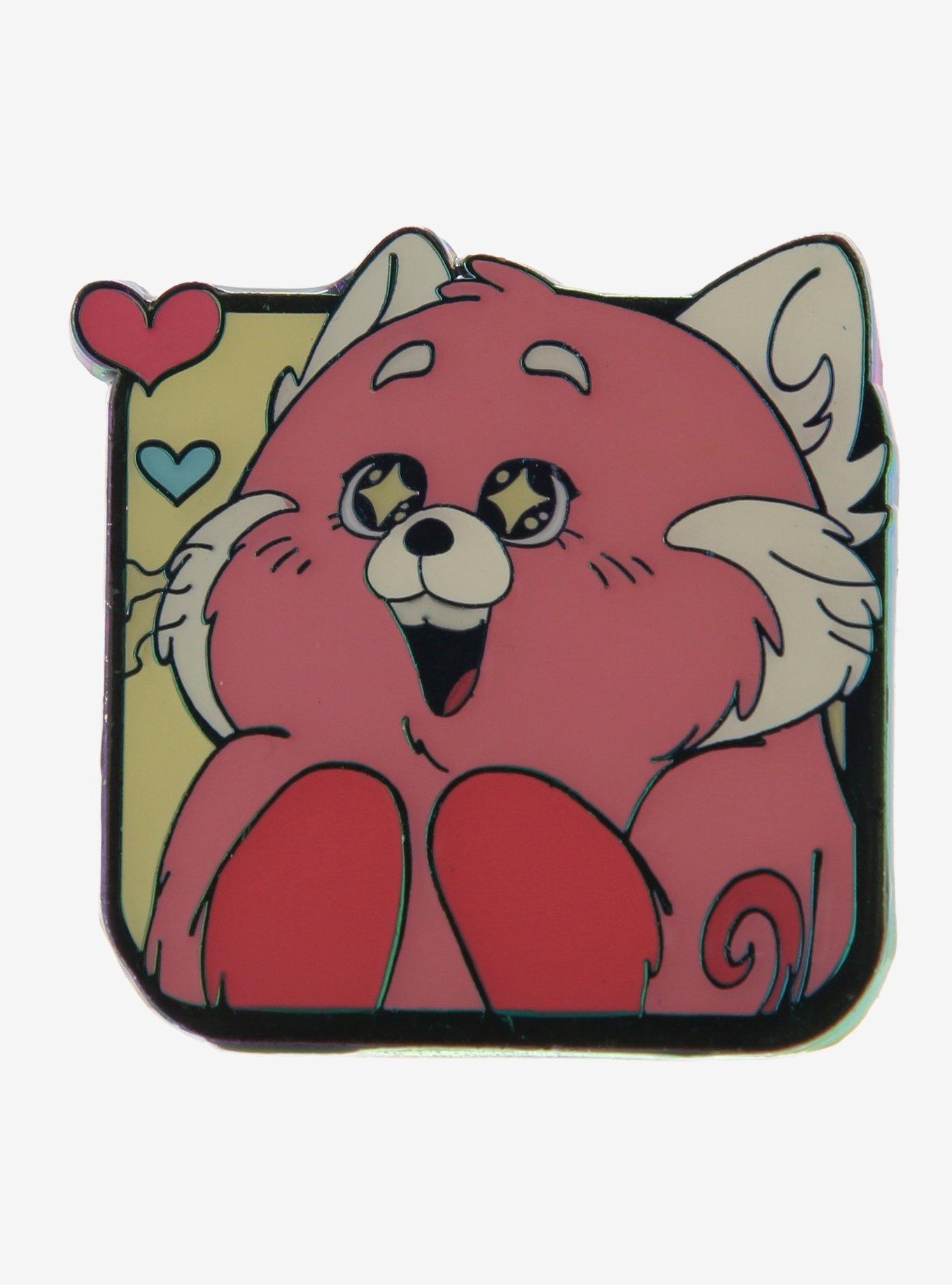 Disney Pixar Turning Red Mei Star Eyes Enamel Pin, , hi-res