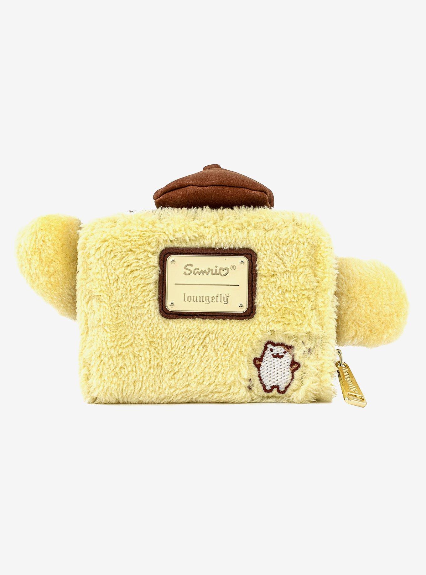 Loungefly Pompompurin Fuzzy Mini Wallet, , alternate