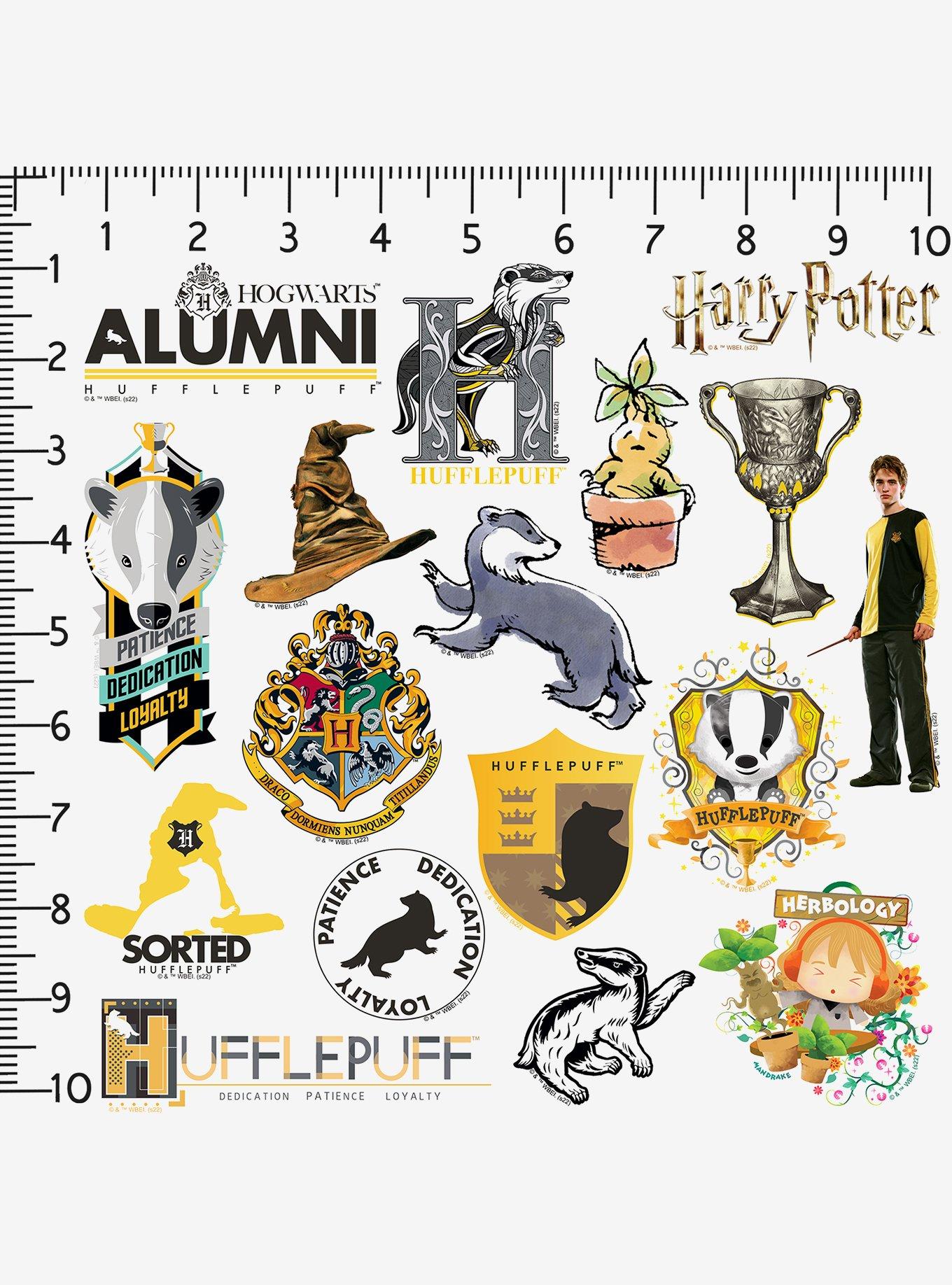 Harry Potter Hufflepuff Sticker Pack, , alternate