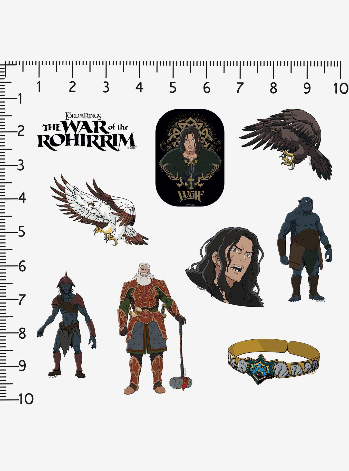 Lord of the Rings The War of the Rohirrim Sticker Pack, , alternate
