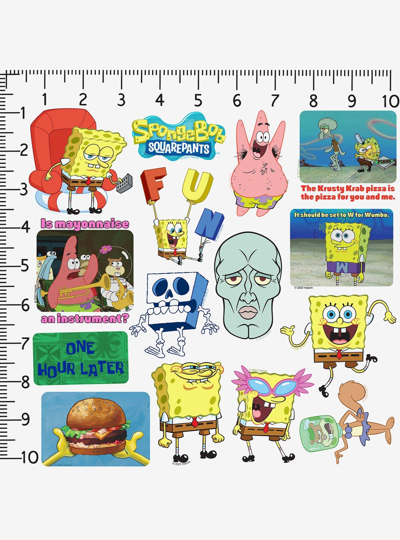 SpongeBob SquarePants Meme Sticker Pack, , alternate