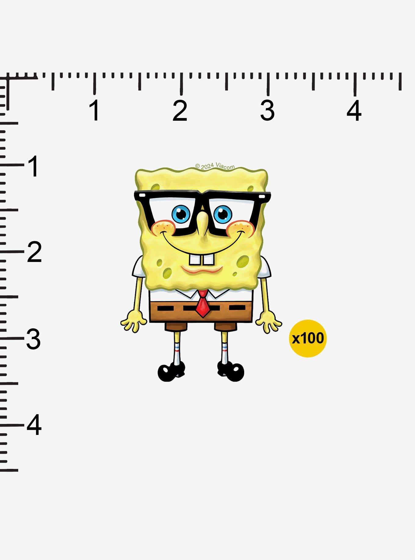 SpongeBob SquarePants Glasses Sticker Pack, , alternate
