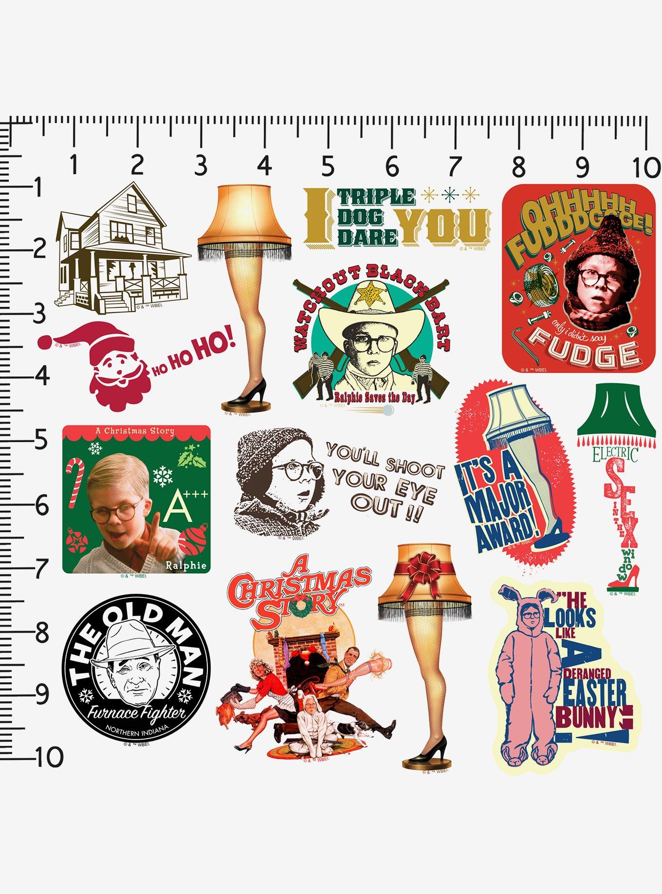 A Christmas Story Sticker Pack, , alternate