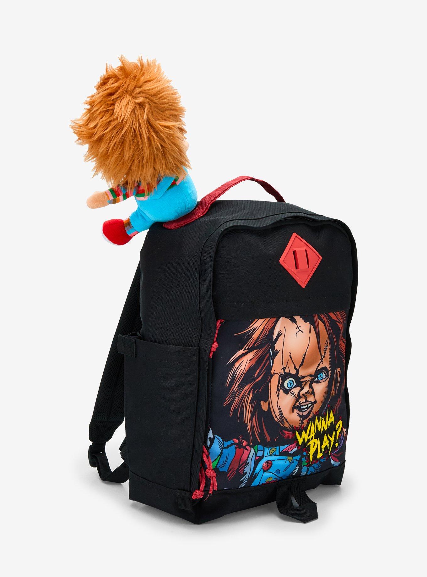Chucky Shoulder Plush Backpack, , hi-res