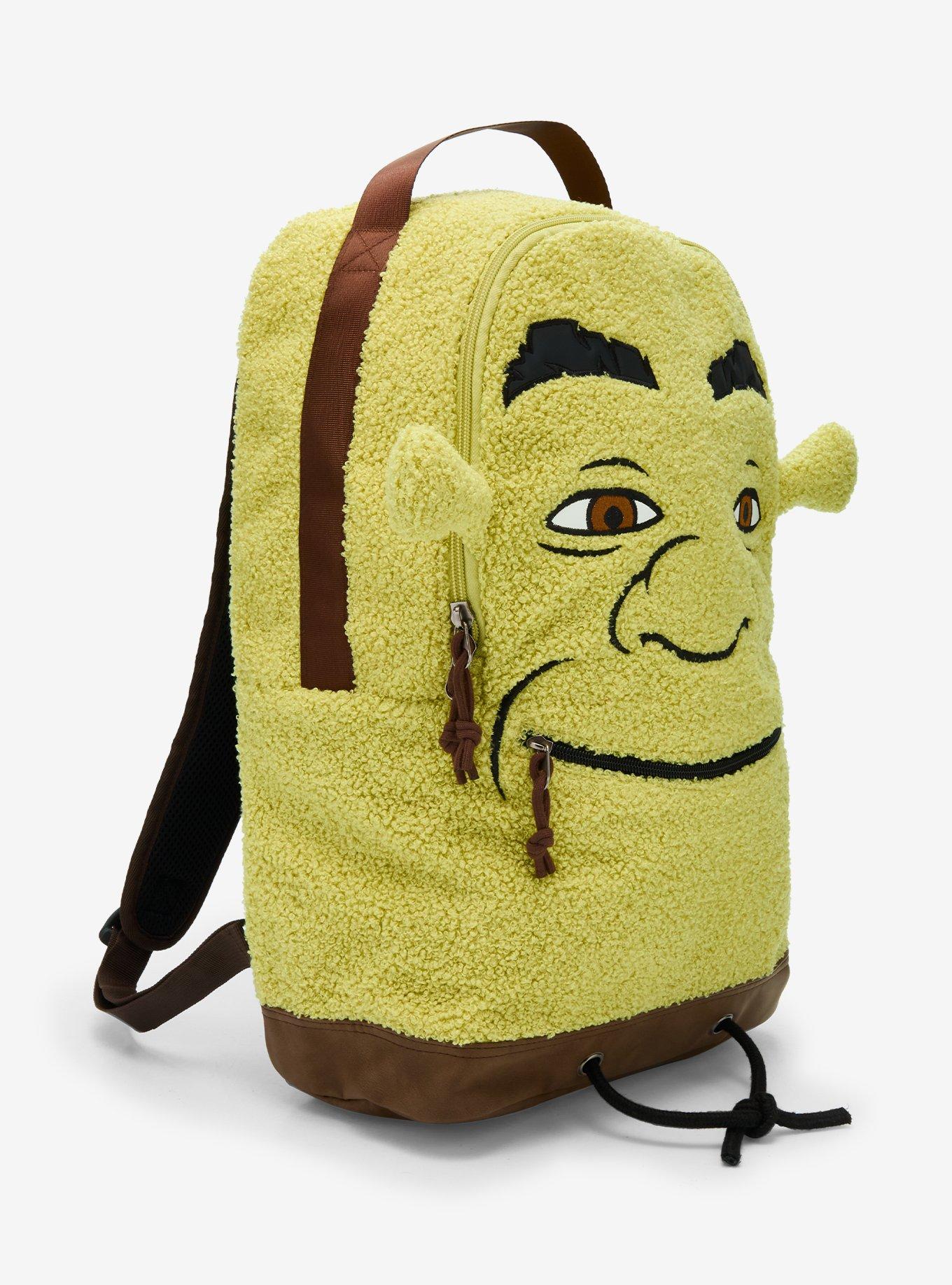 Shrek Fuzzy Figural Backpack, , hi-res
