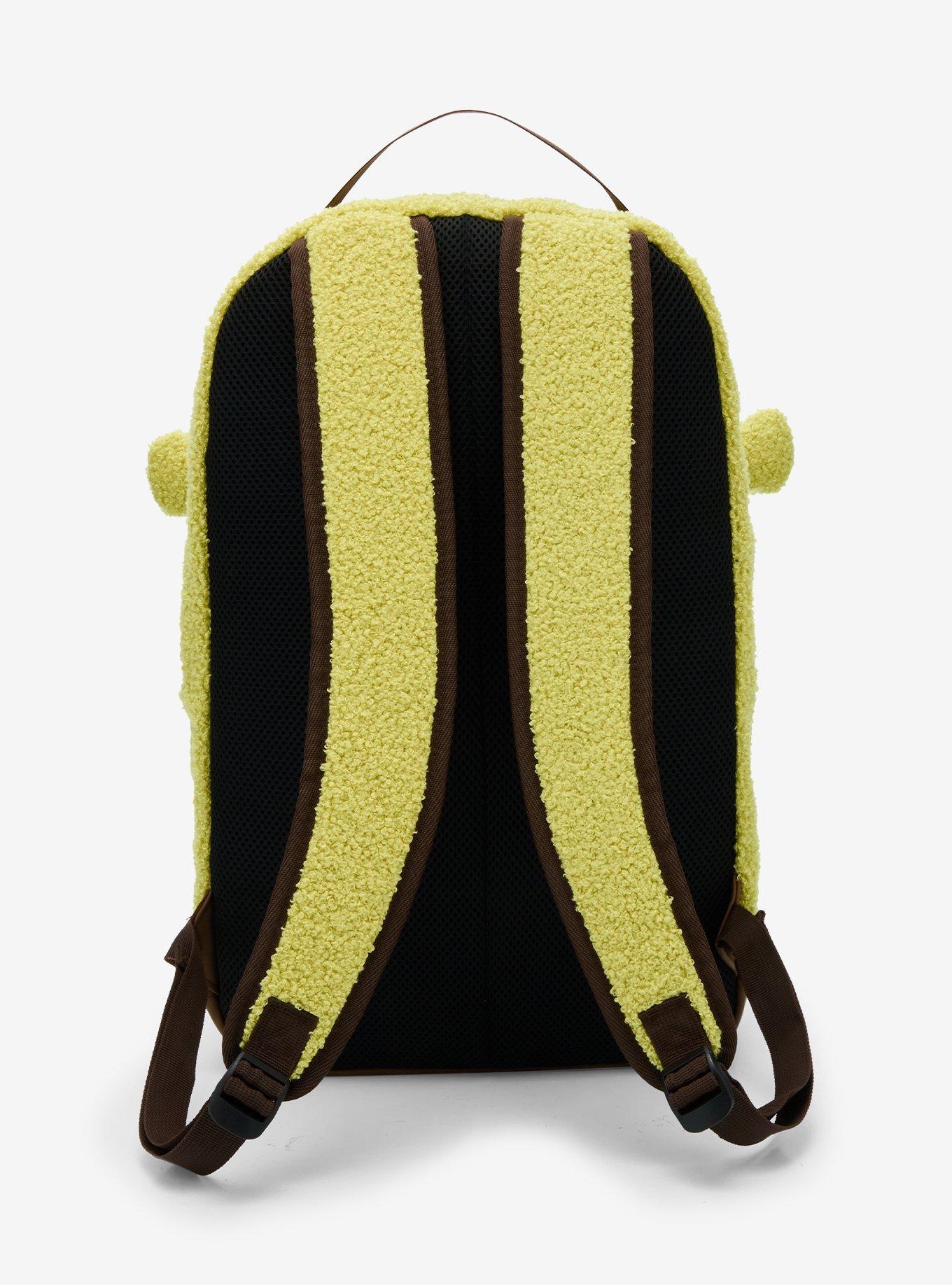 Shrek Fuzzy Figural Backpack, , alternate